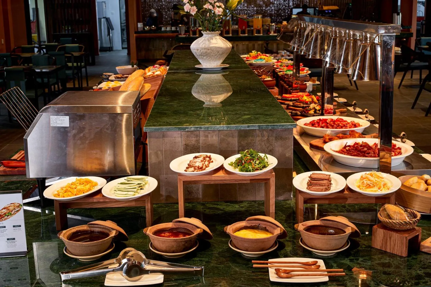 Buffet breakfast in Grand Signature By M Village Hoi An Resort