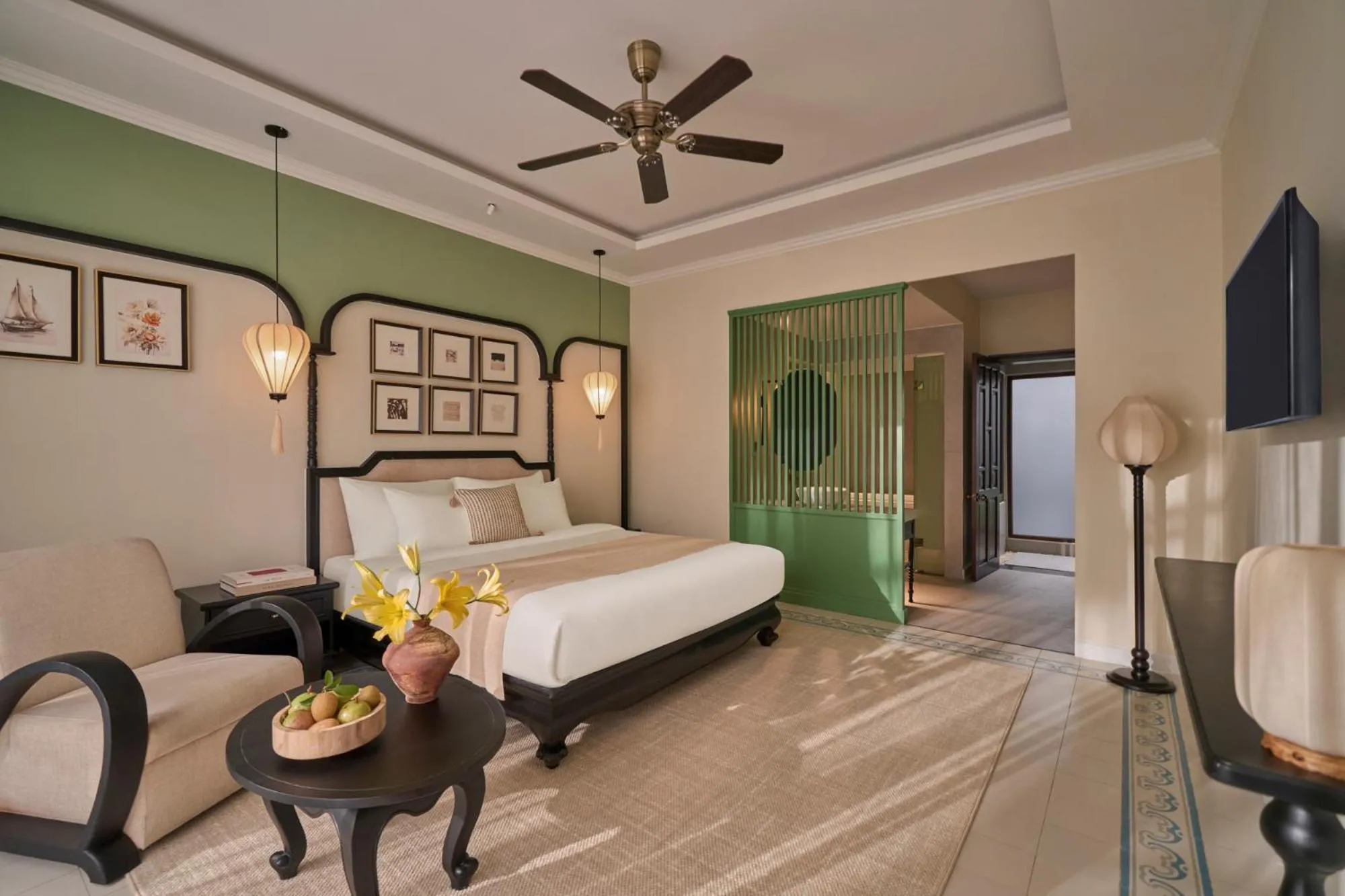 Bed in Grand Signature By M Village Hoi An Resort