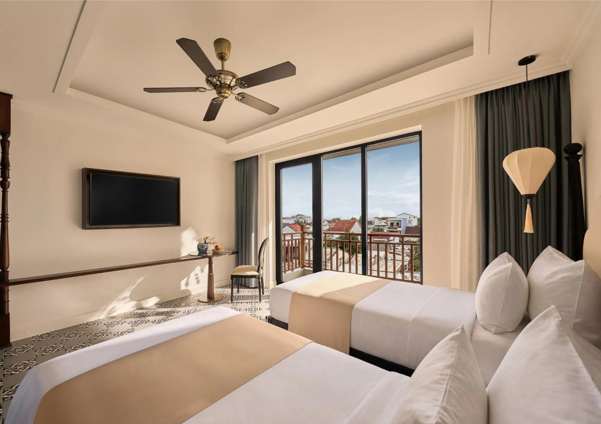 Bed in Grand Signature By M Village Hoi An Resort