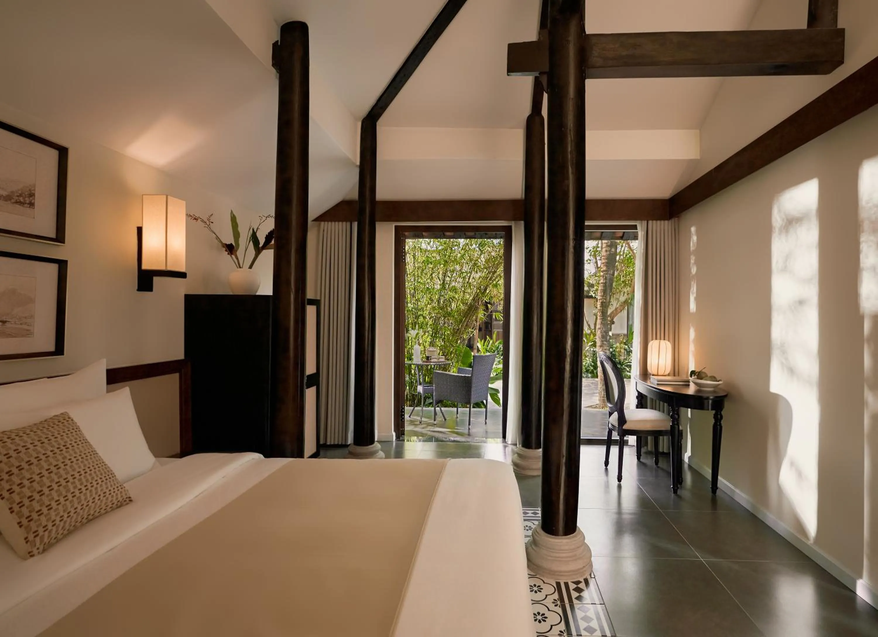 Bed in Grand Signature By M Village Hoi An Resort