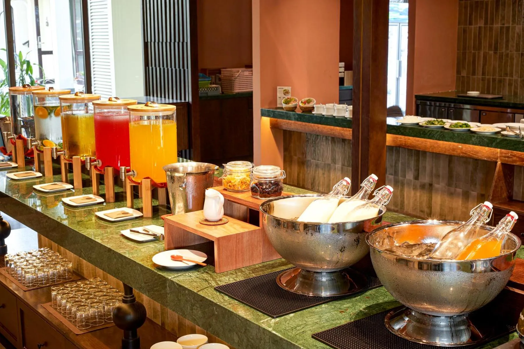 Buffet breakfast in Grand Signature By M Village Hoi An Resort