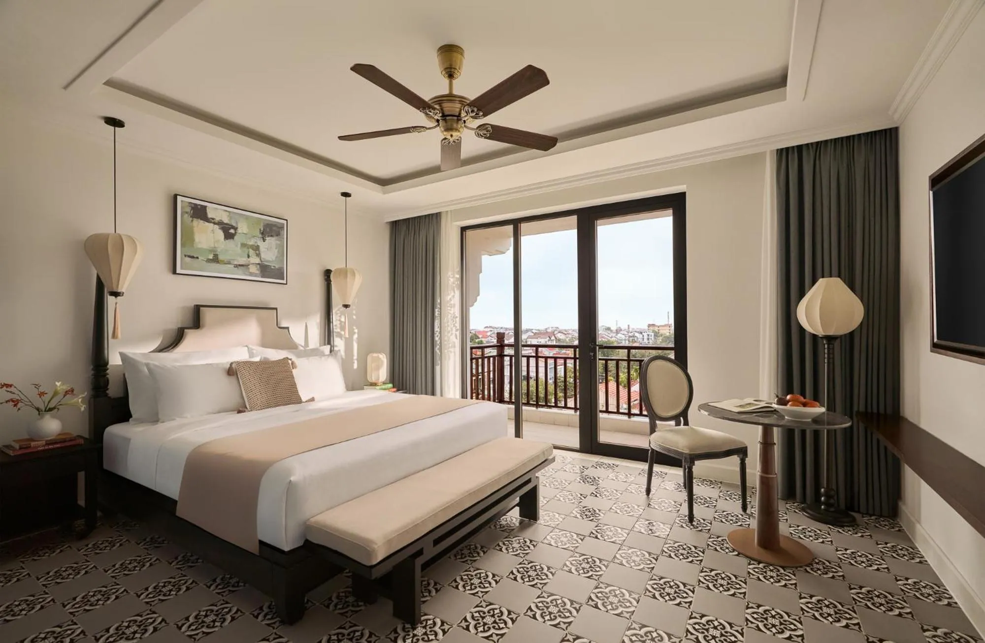 Bed in Grand Signature By M Village Hoi An Resort