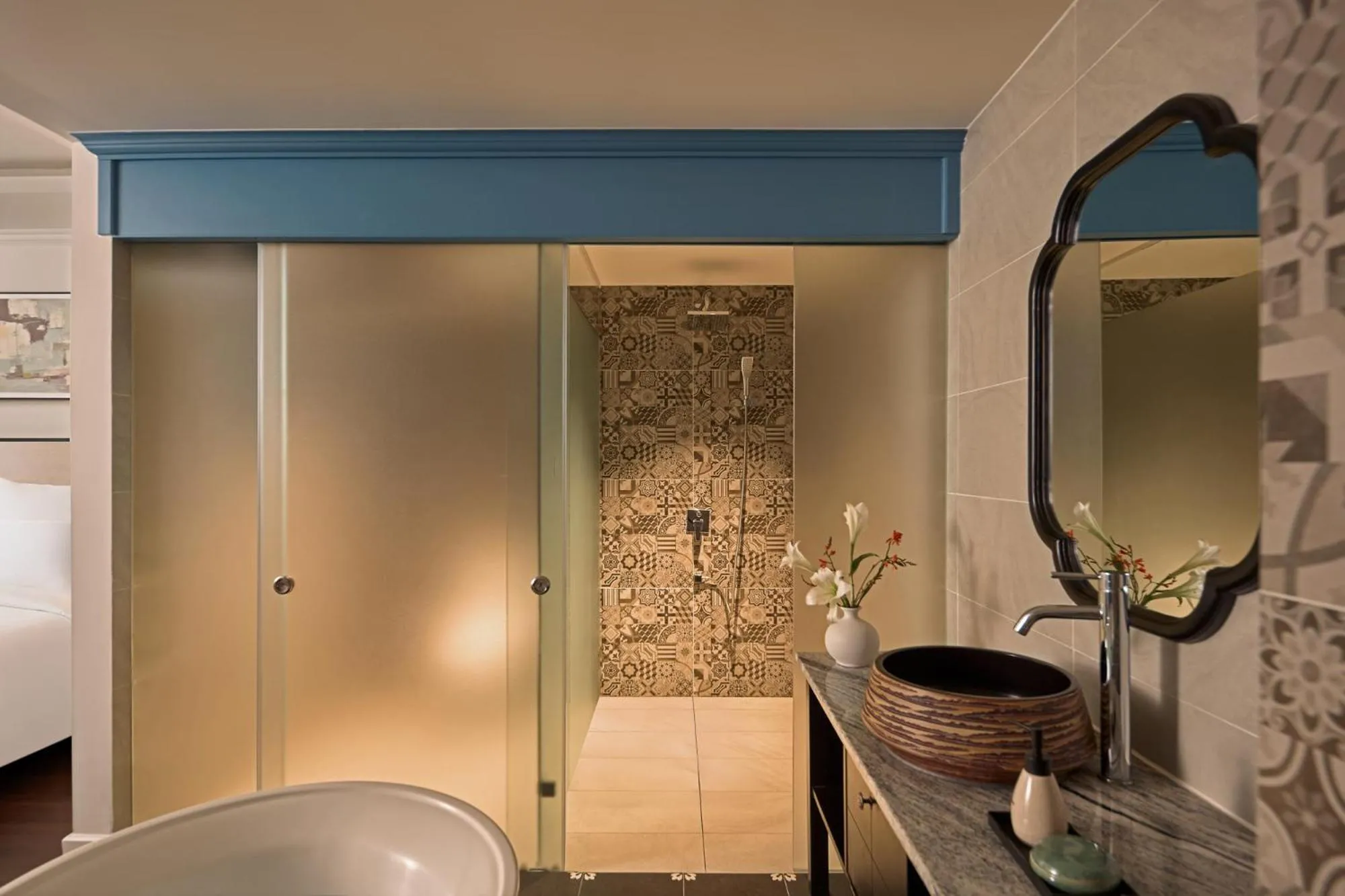 Shower in Grand Signature By M Village Hoi An Resort