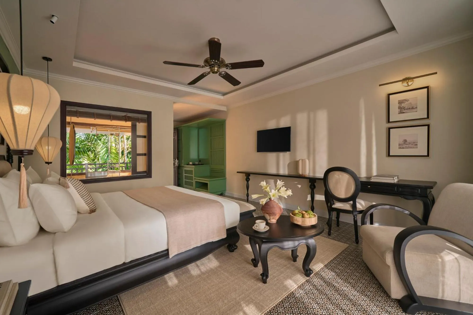 Bed in Grand Signature By M Village Hoi An Resort