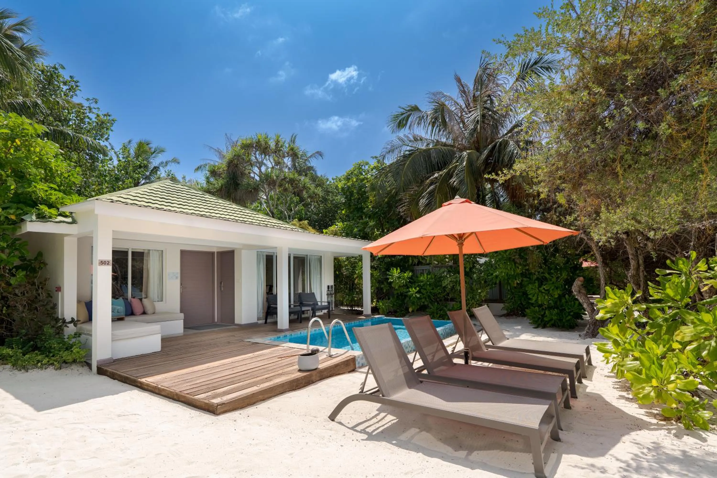 Swimming pool in OBLU NATURE Helengeli-All-Inclusive with free Transfers