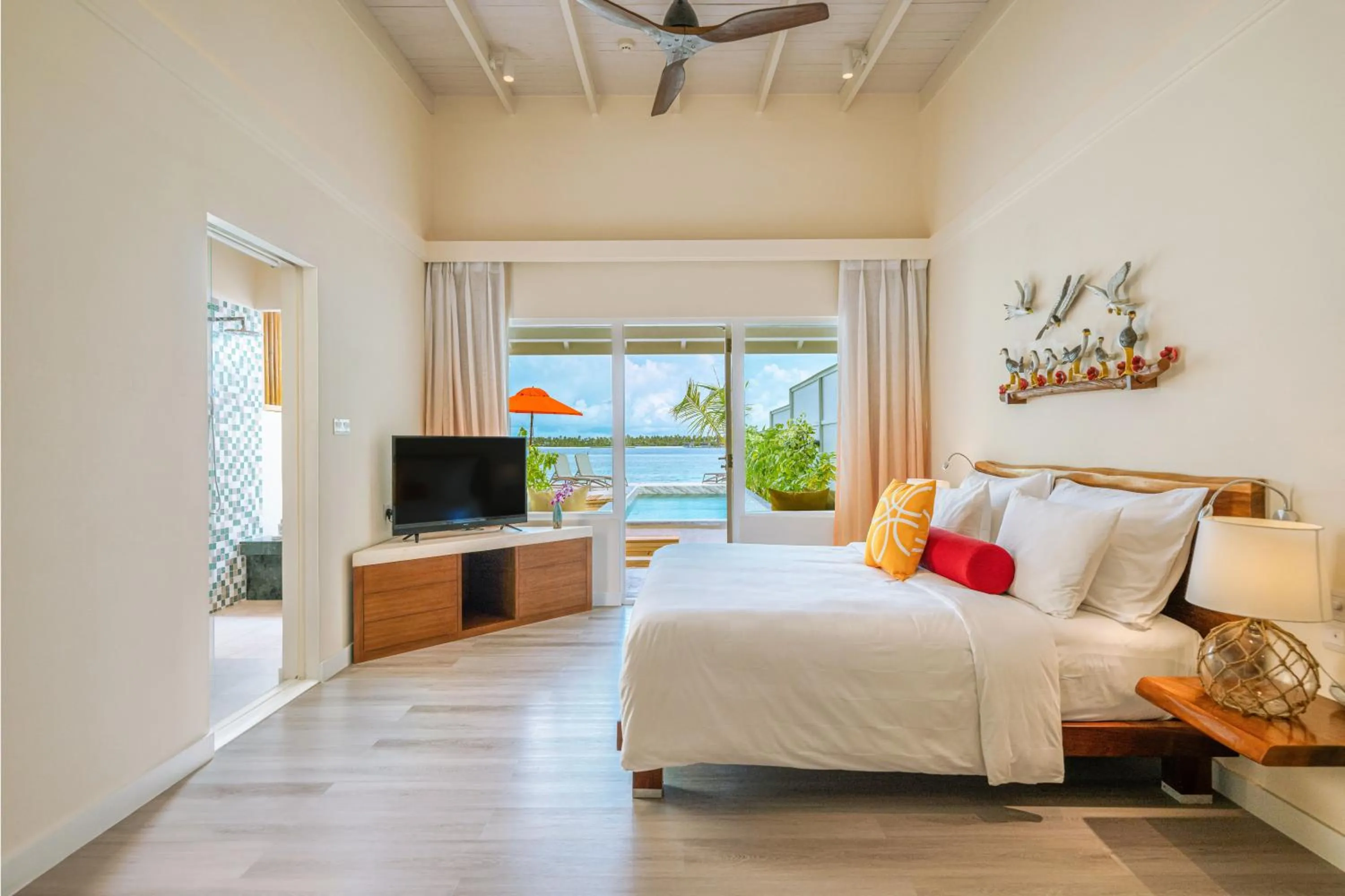 TV and multimedia, Bed in OBLU NATURE Helengeli-All-Inclusive with free Transfers