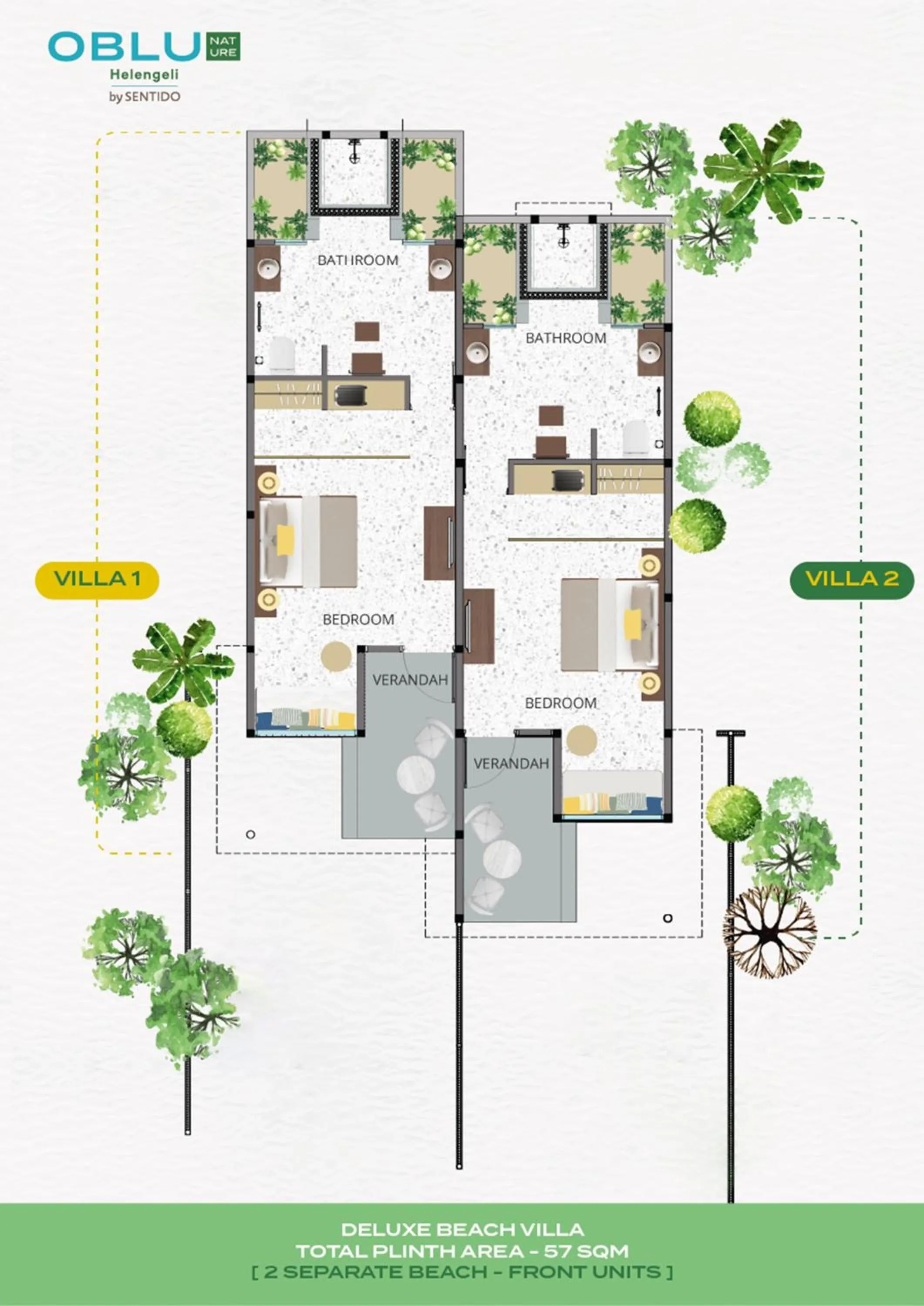 Floor plan in OBLU NATURE Helengeli-All-Inclusive with free Transfers