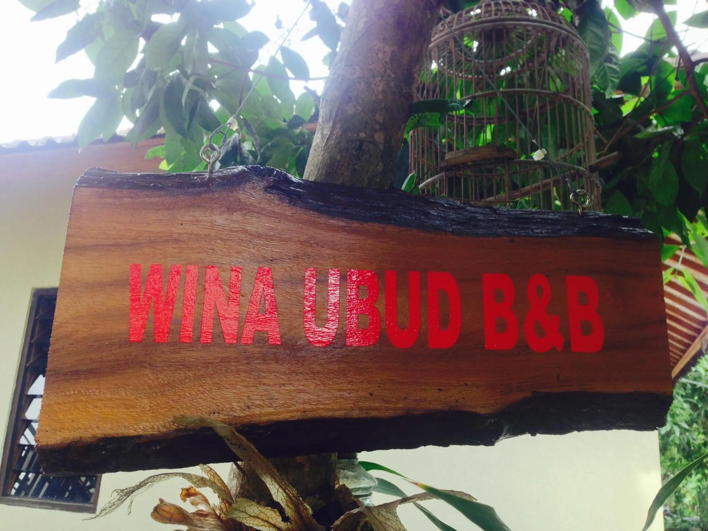 Property building in Wina Ubud B&B