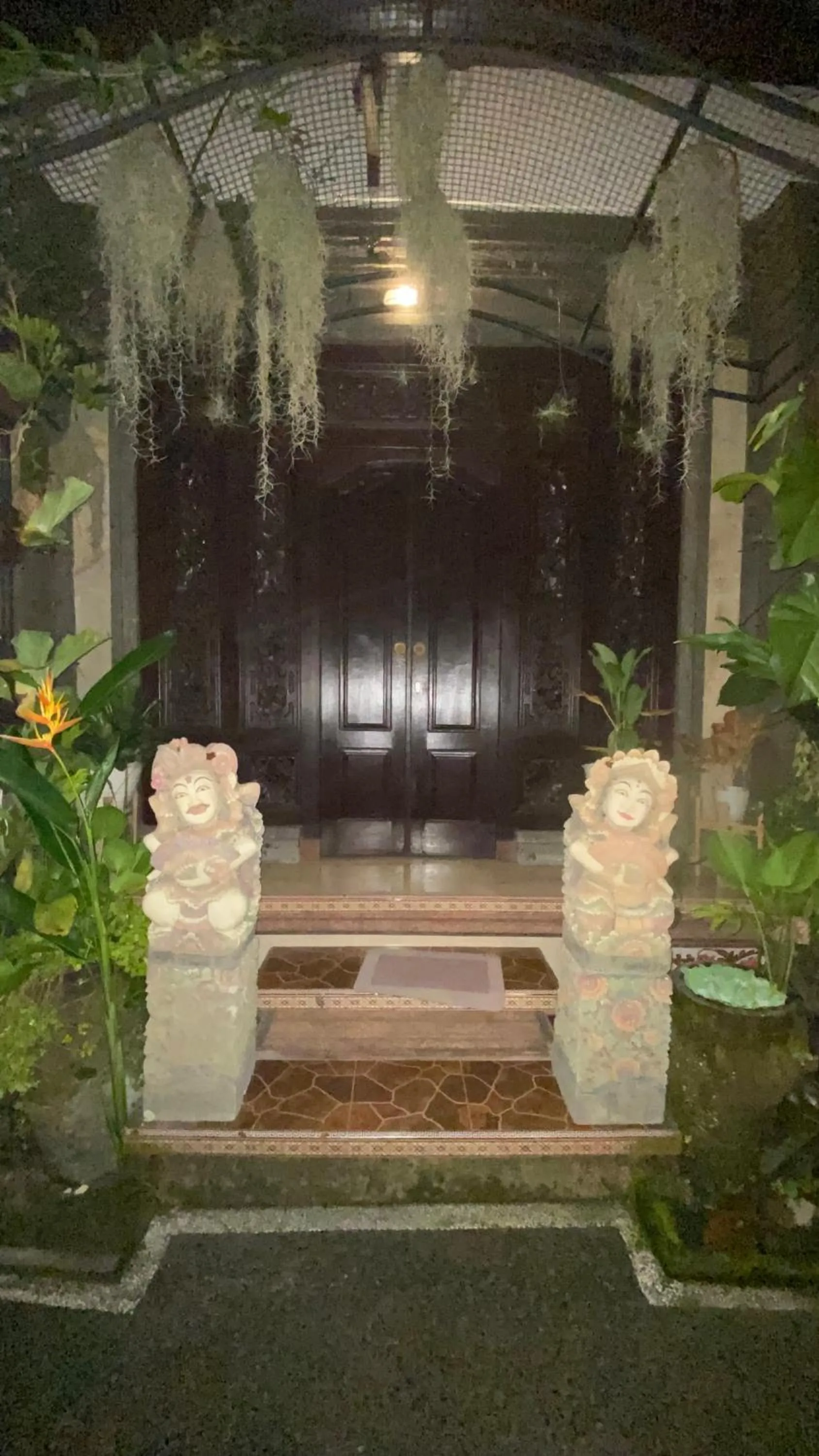 Garden view in Wina Ubud B&B
