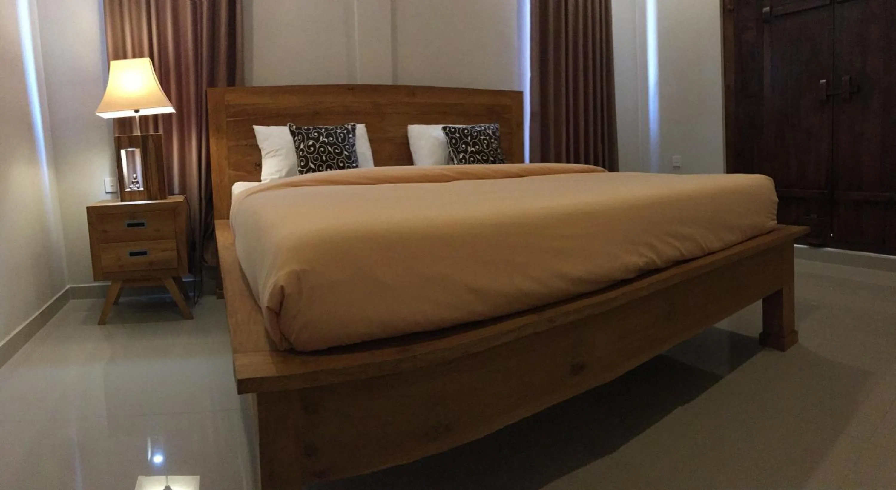 Bed in Wina Ubud B&B