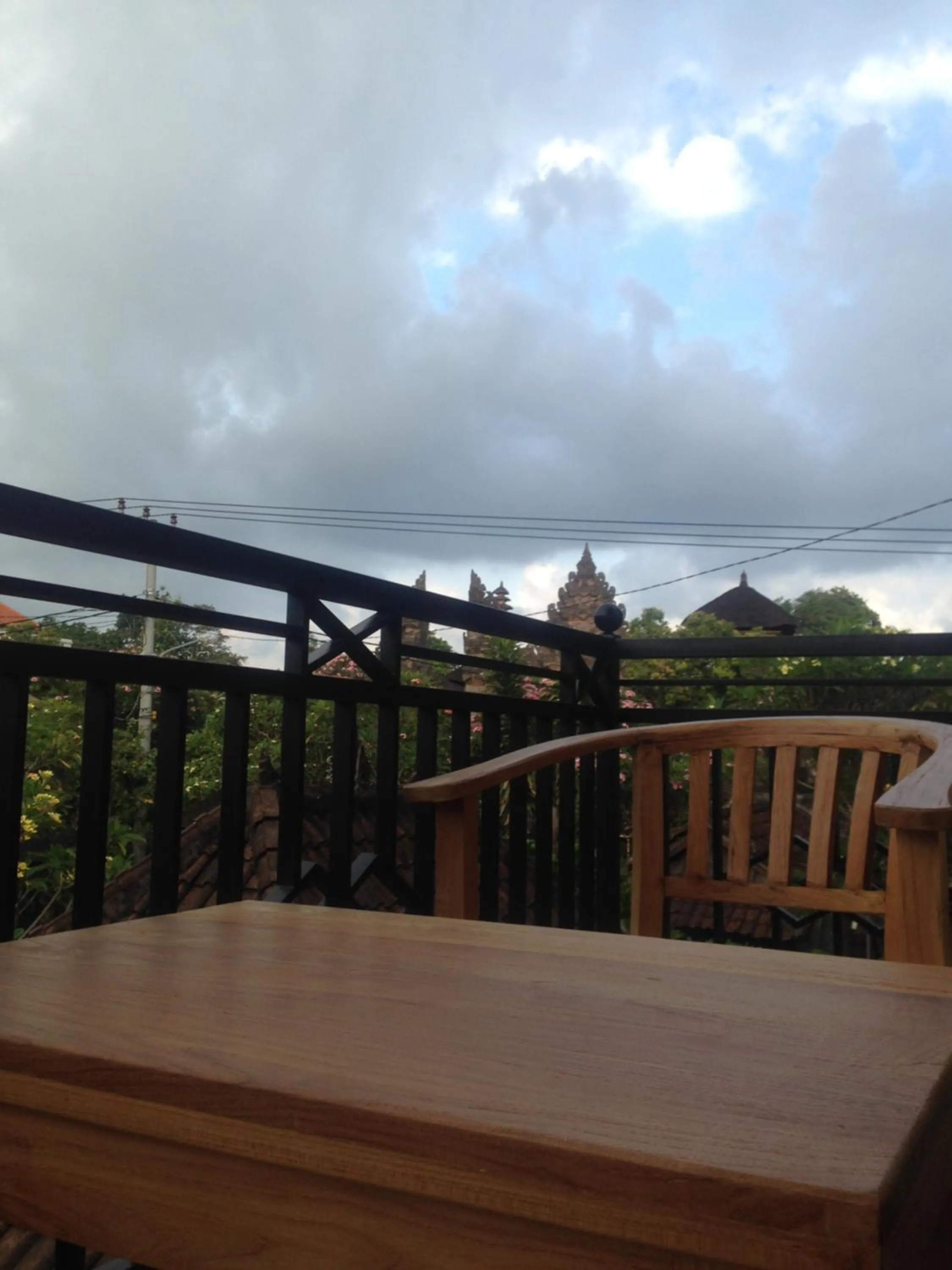 Balcony/Terrace in Wina Ubud B&B