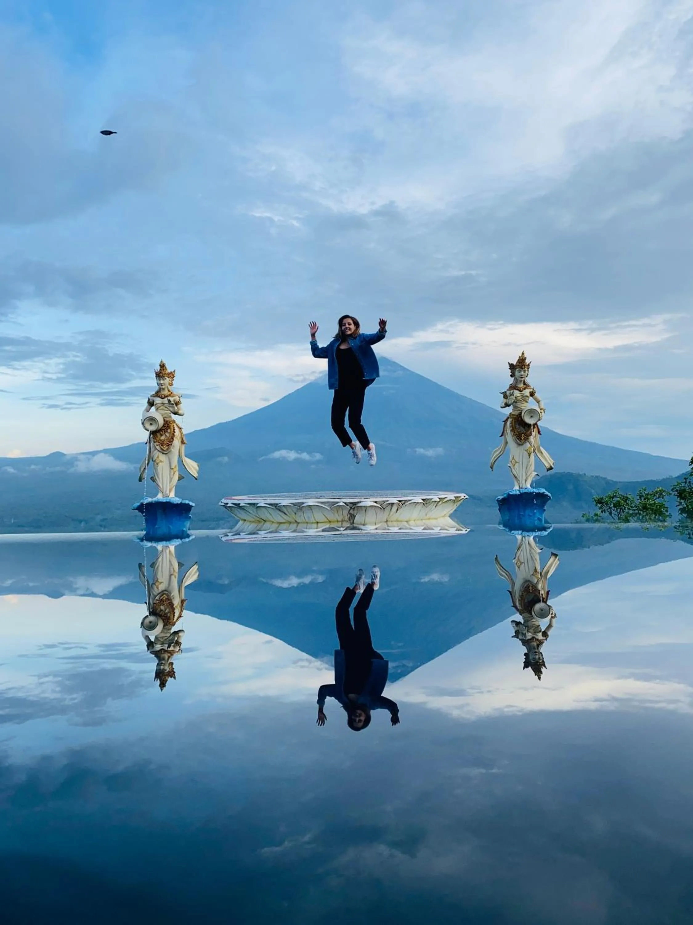 Mountain view in Wina Ubud B&B