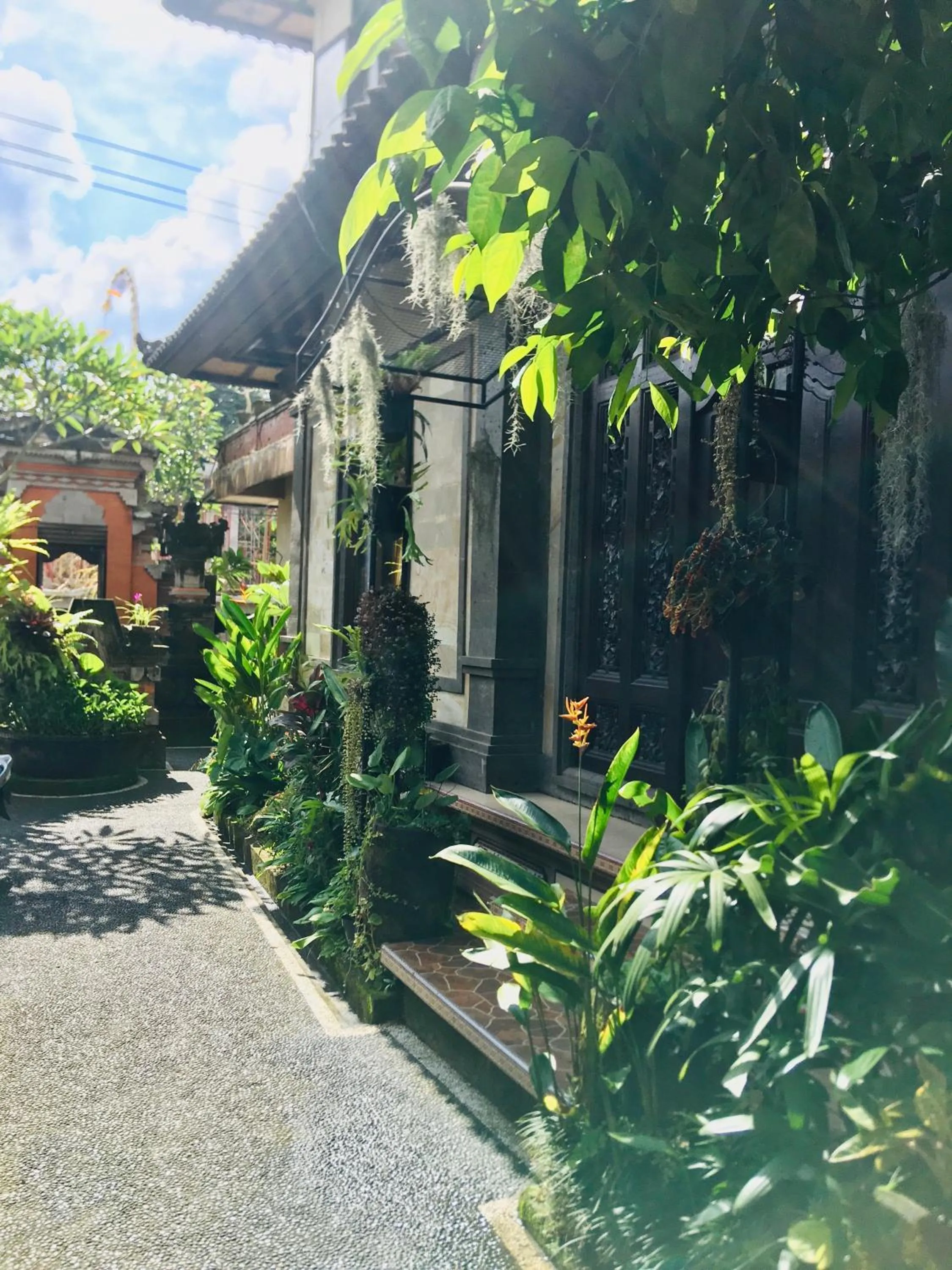 Patio in Wina Ubud B&B