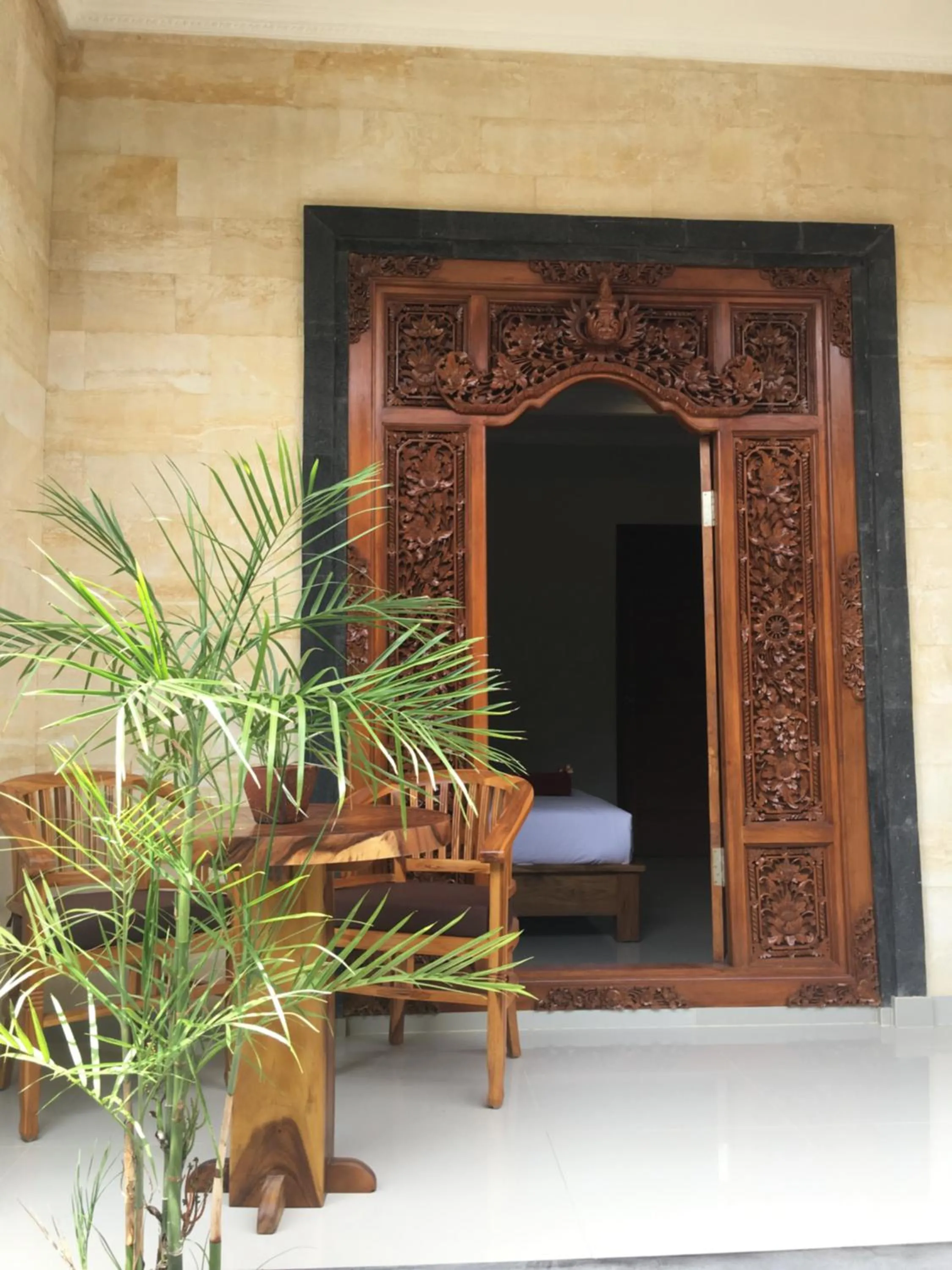 Patio in Wina Ubud B&B