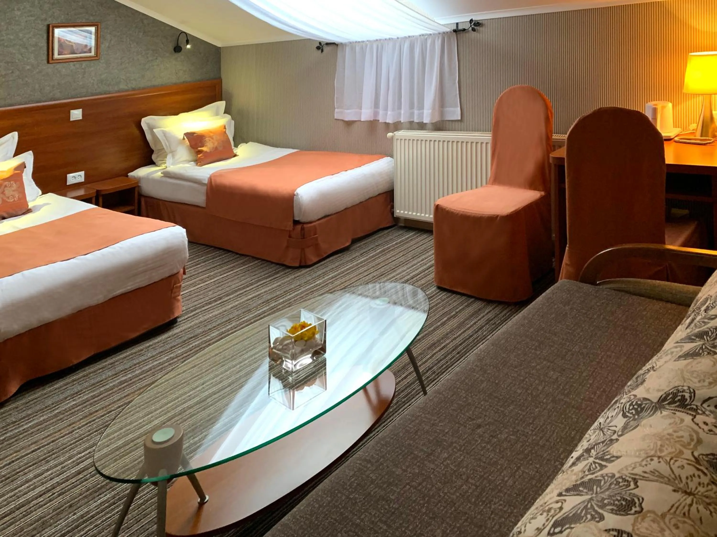 Bed in Economy room in Hotel Eney