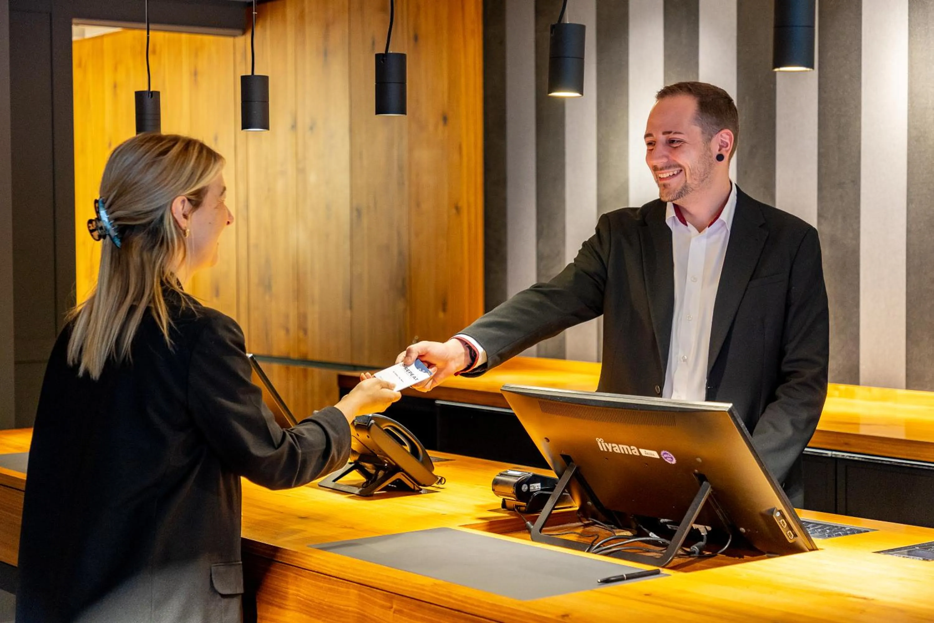 Lobby or reception in &REPEAT Köln Airport