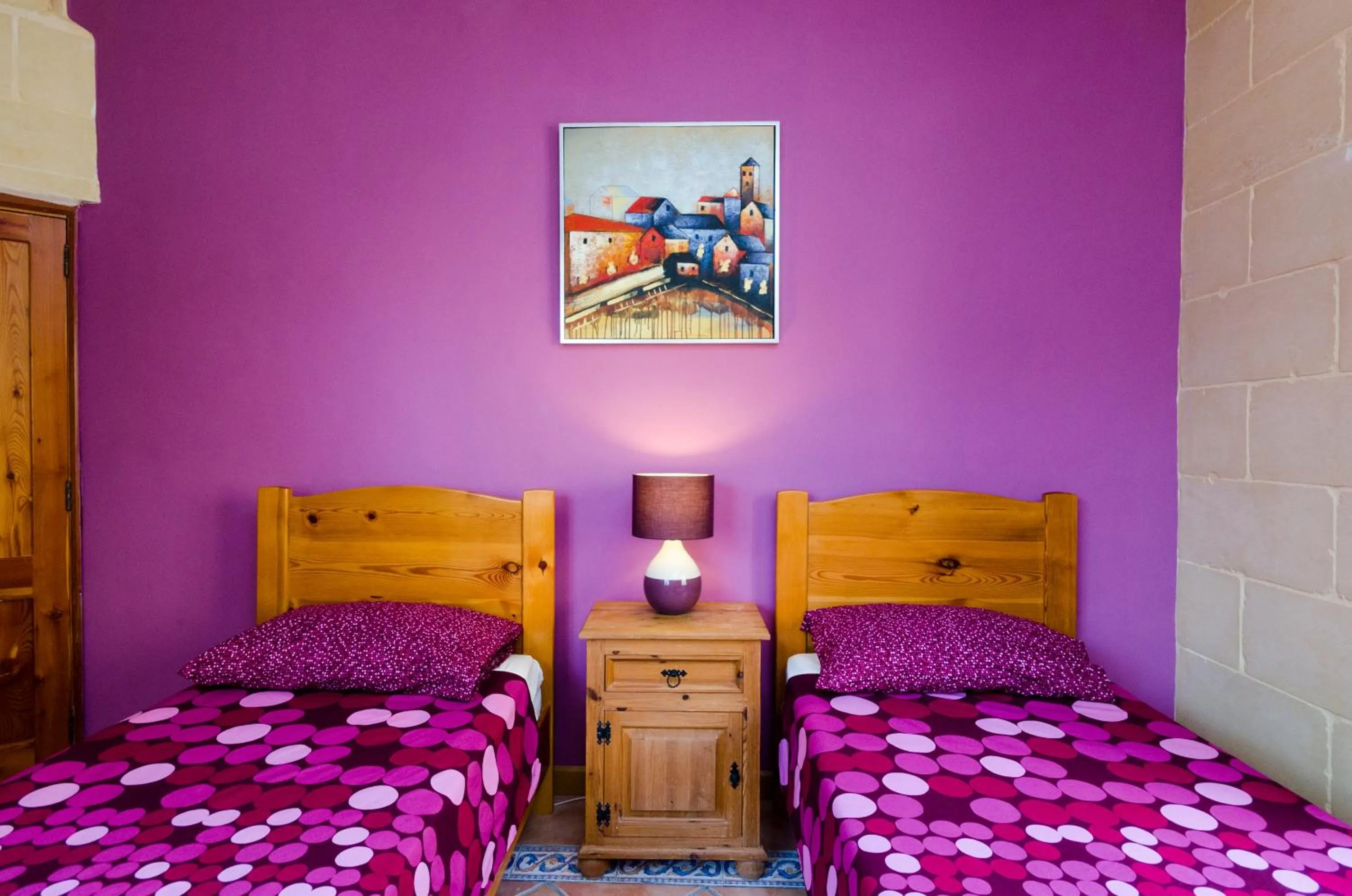 Bedroom, Bed in Il-Wileġ Bed & Breakfast