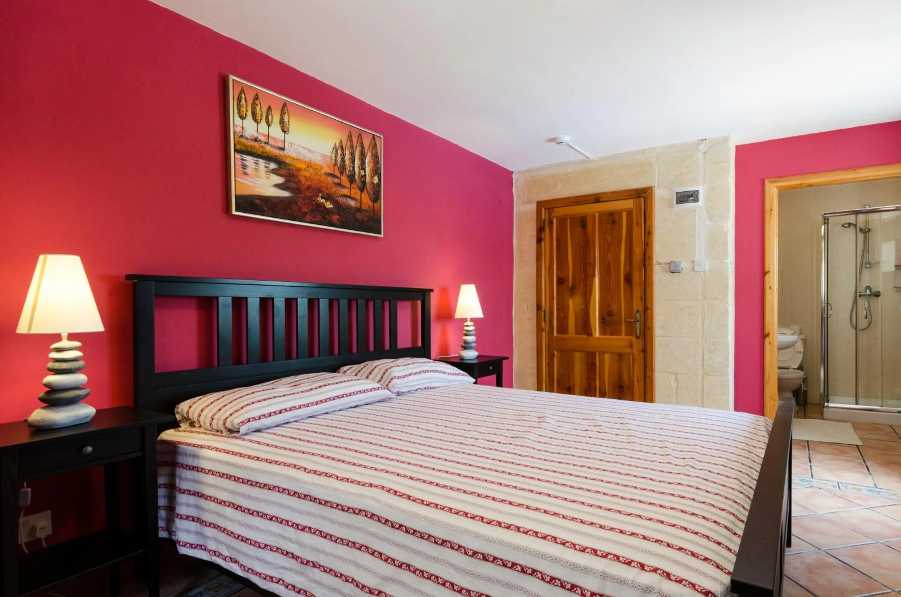 Bedroom, Bed in Il-Wileġ Bed & Breakfast