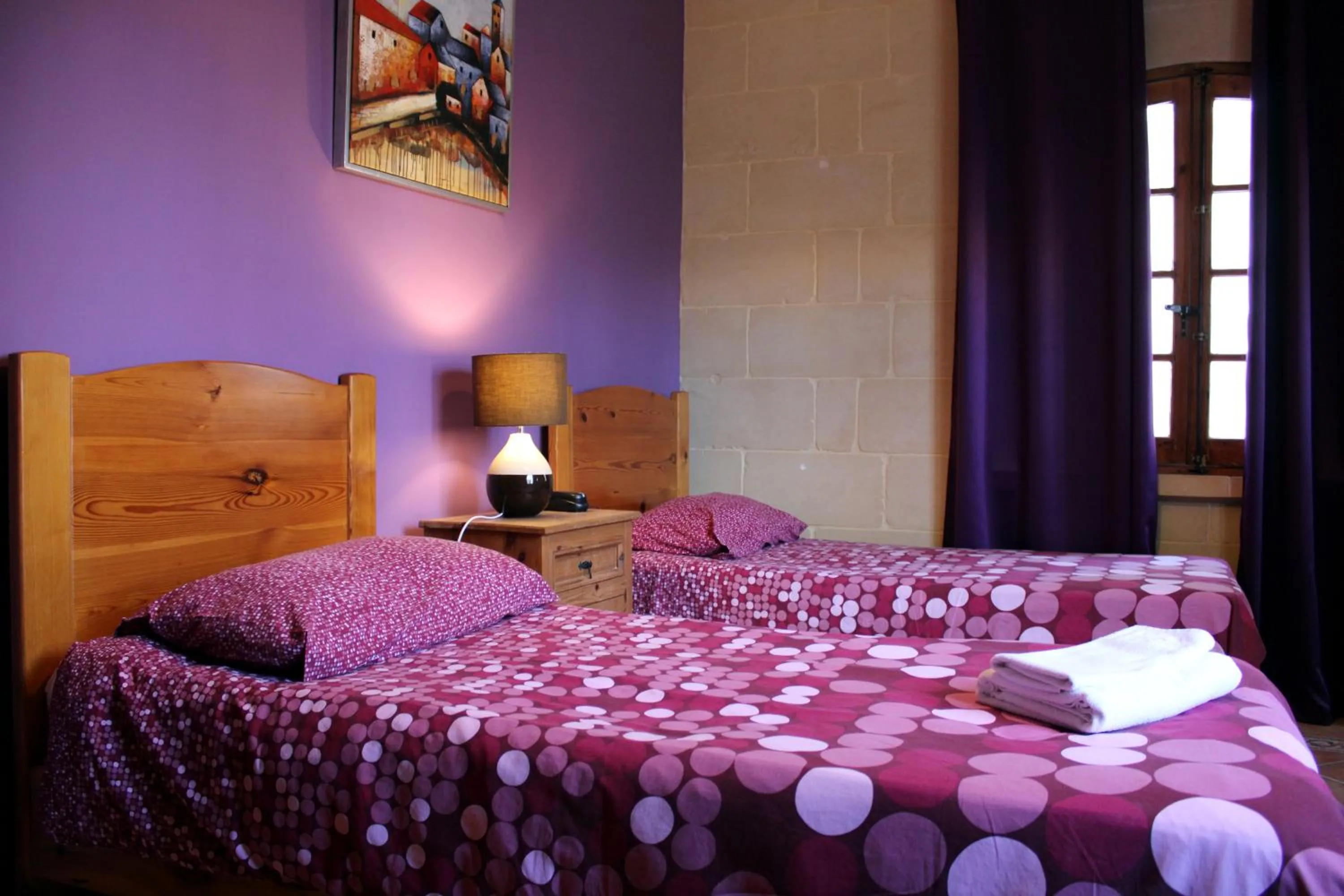 Bedroom, Bed in Il-Wileġ Bed & Breakfast