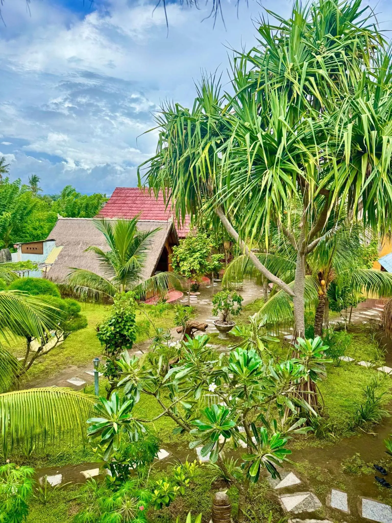 Garden in Kampung Meno Bungalows