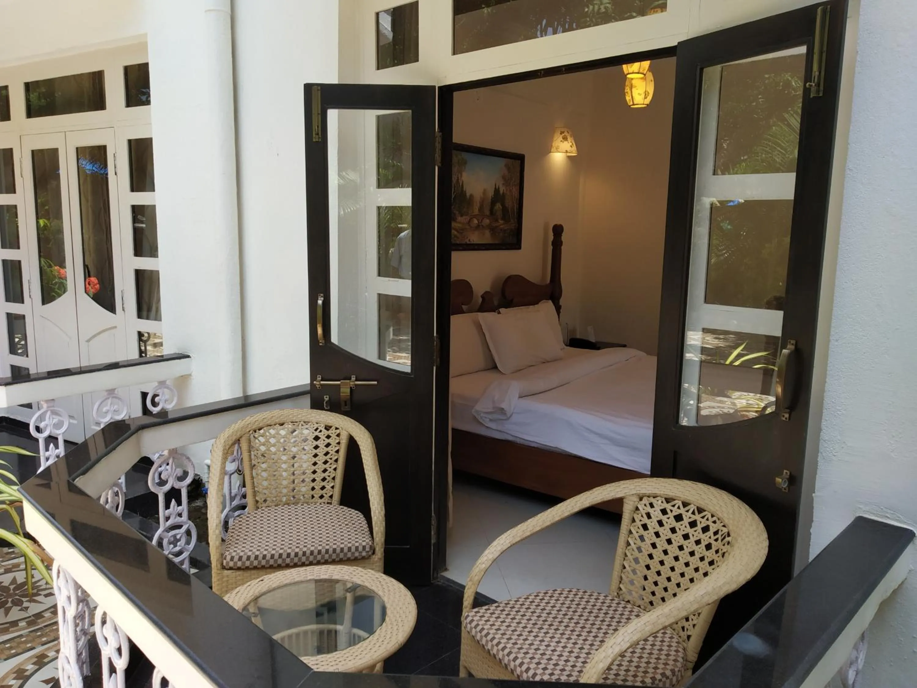 Bed in Sunset Beach Resort