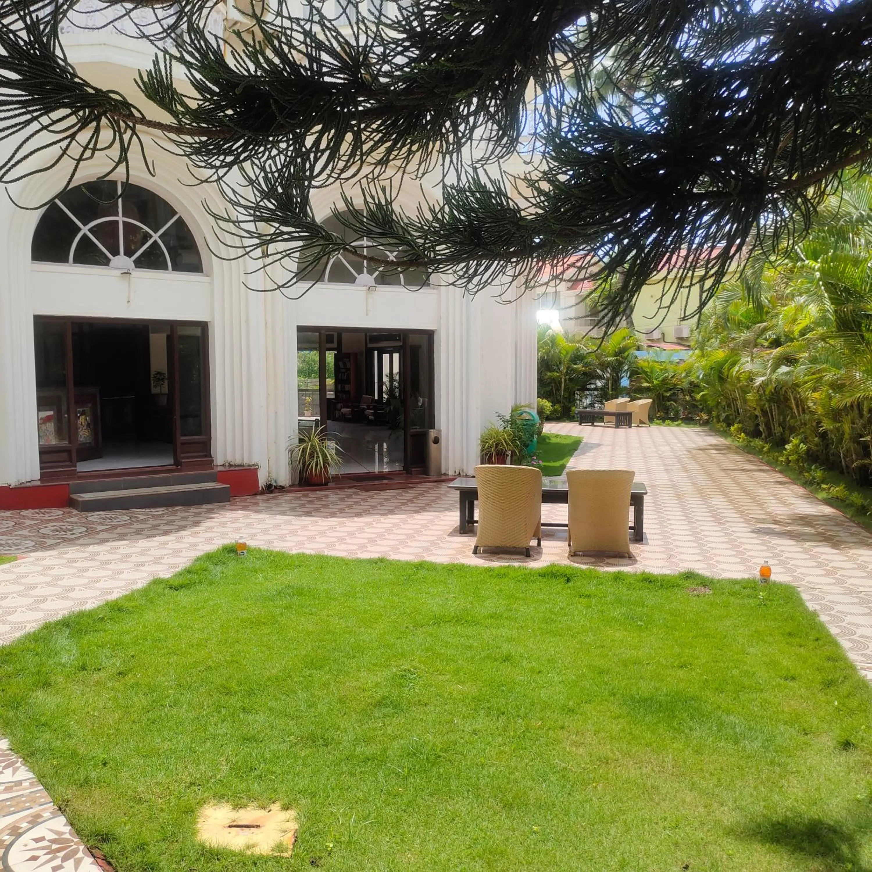 Garden in Sunset Beach Resort