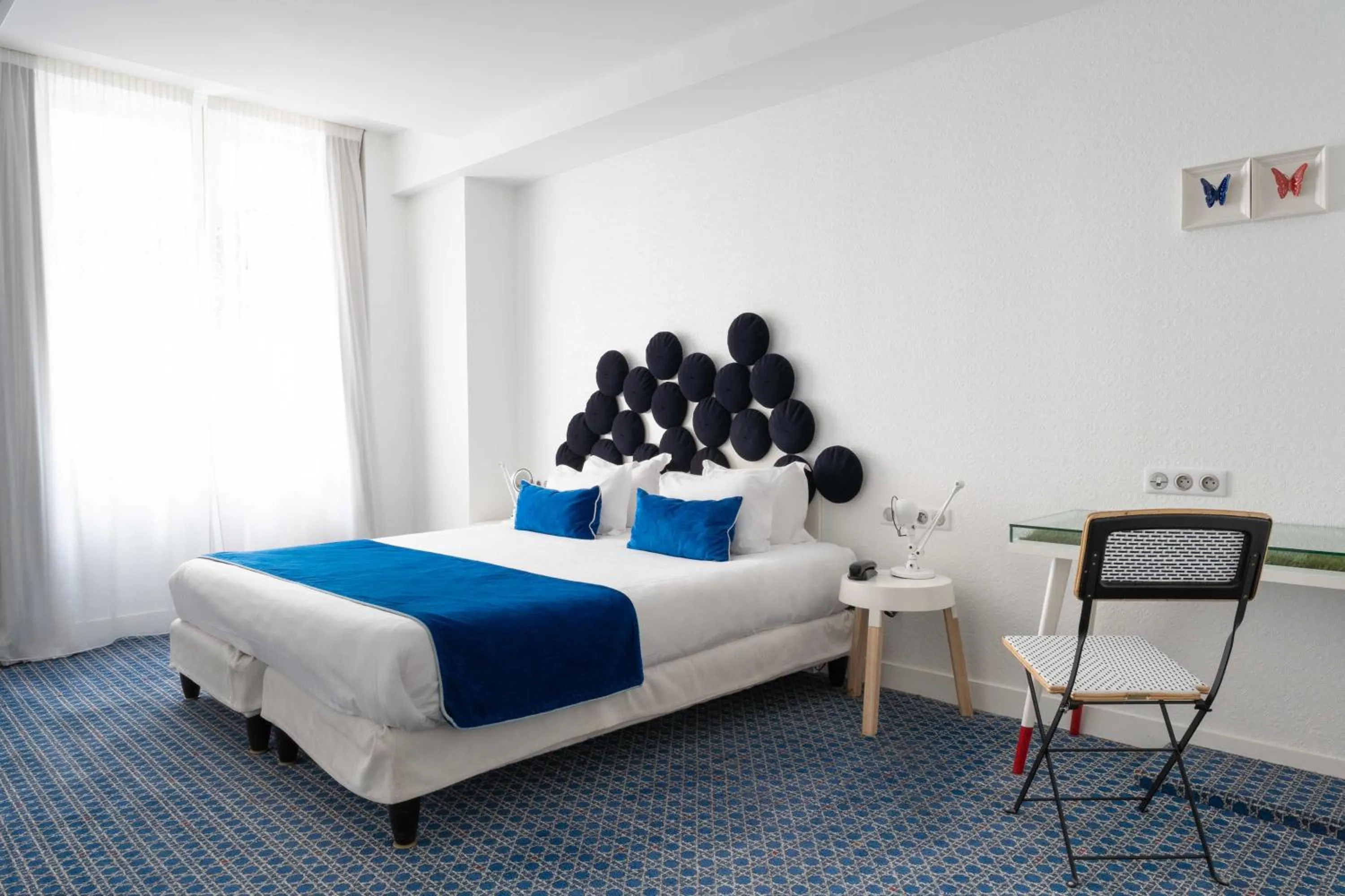 Bedroom, Bed in Hotel 34B - Astotel