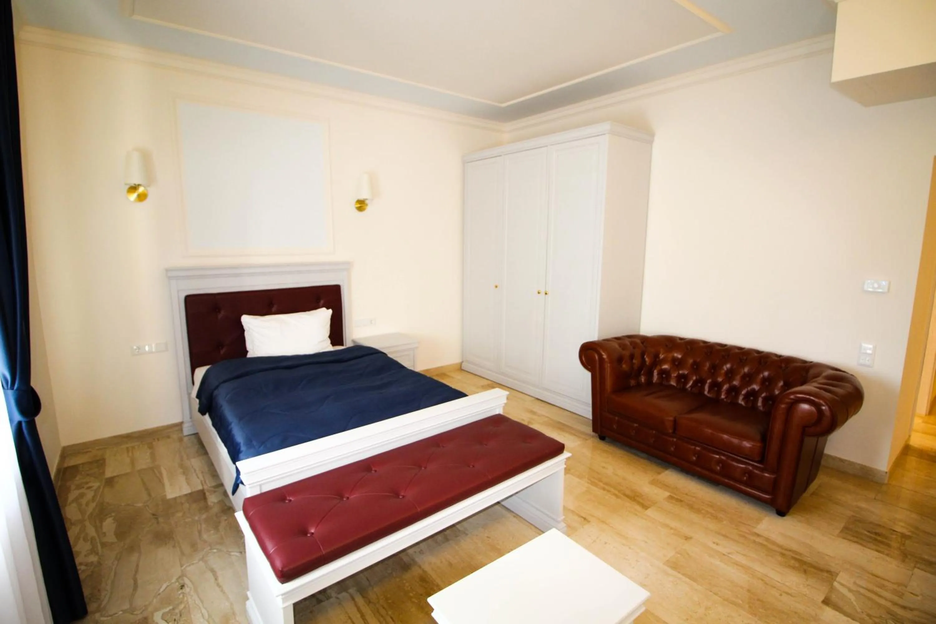 Bed in Grand Hotel Palladium