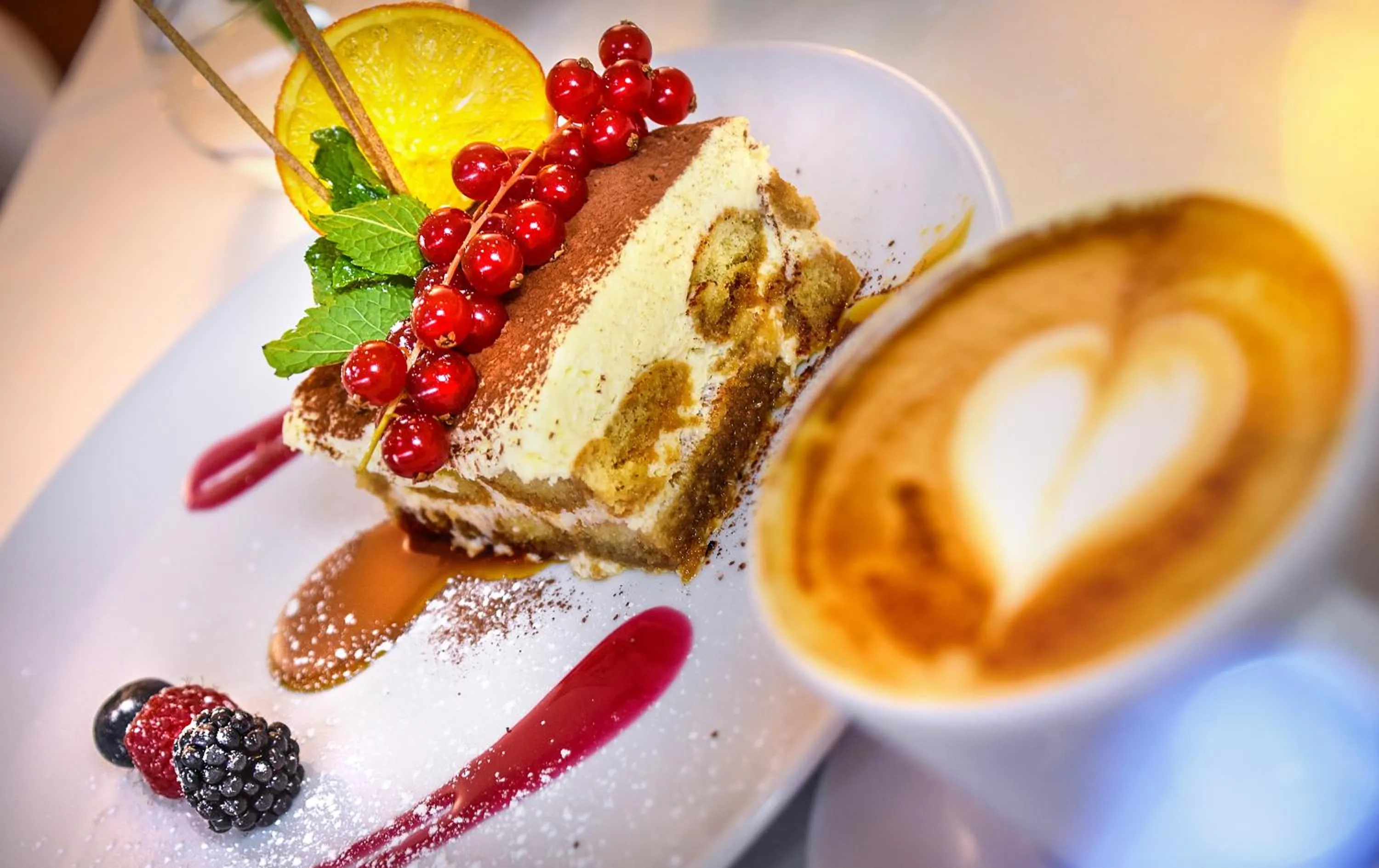 Food and drinks in Grand Hotel Palladium