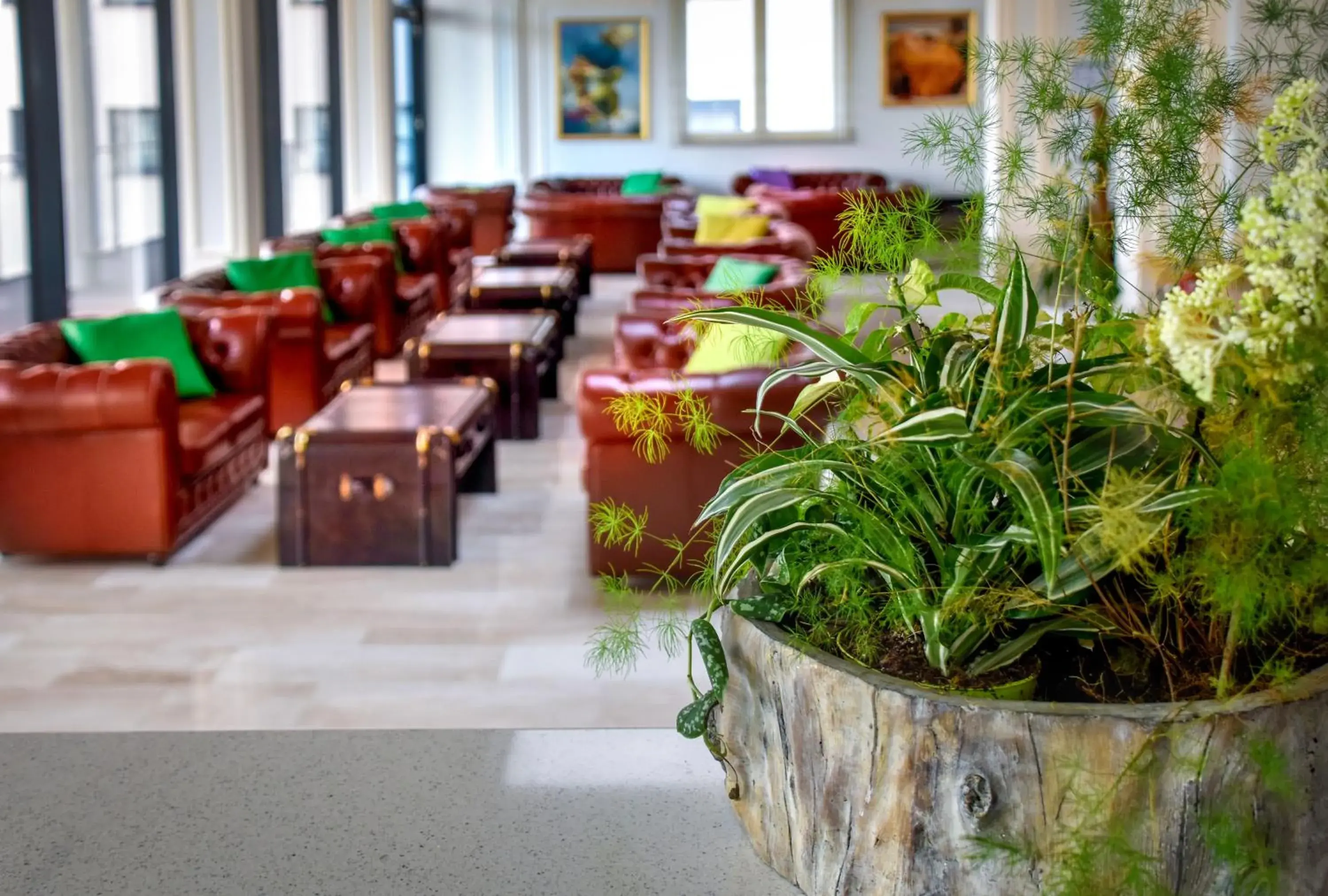 Lounge or bar in Grand Hotel Palladium Lounge or bar in Grand Hotel Palladium