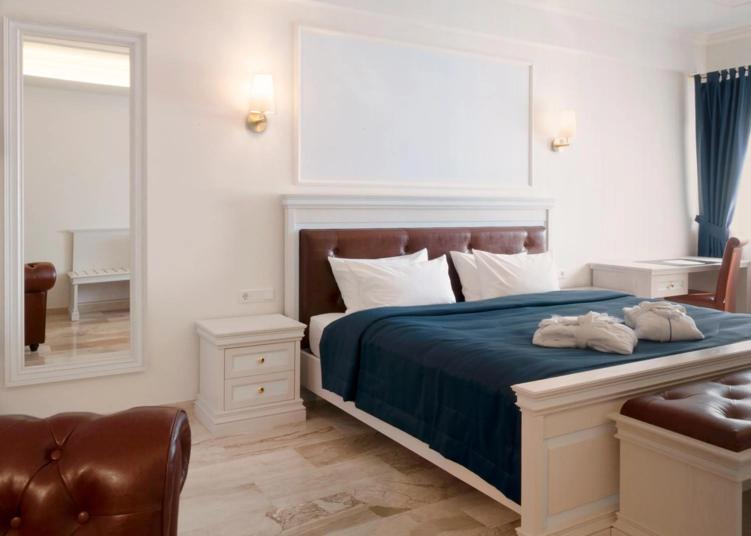 Bed in Grand Hotel Palladium