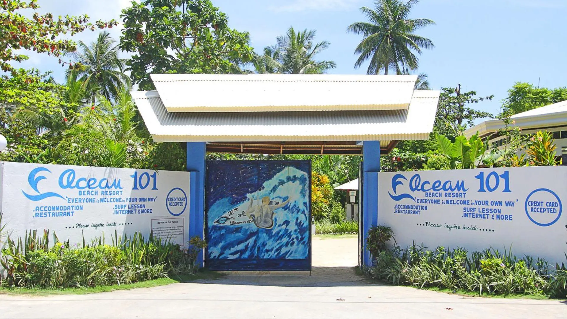 Property building in Ocean 101 Beach Resort