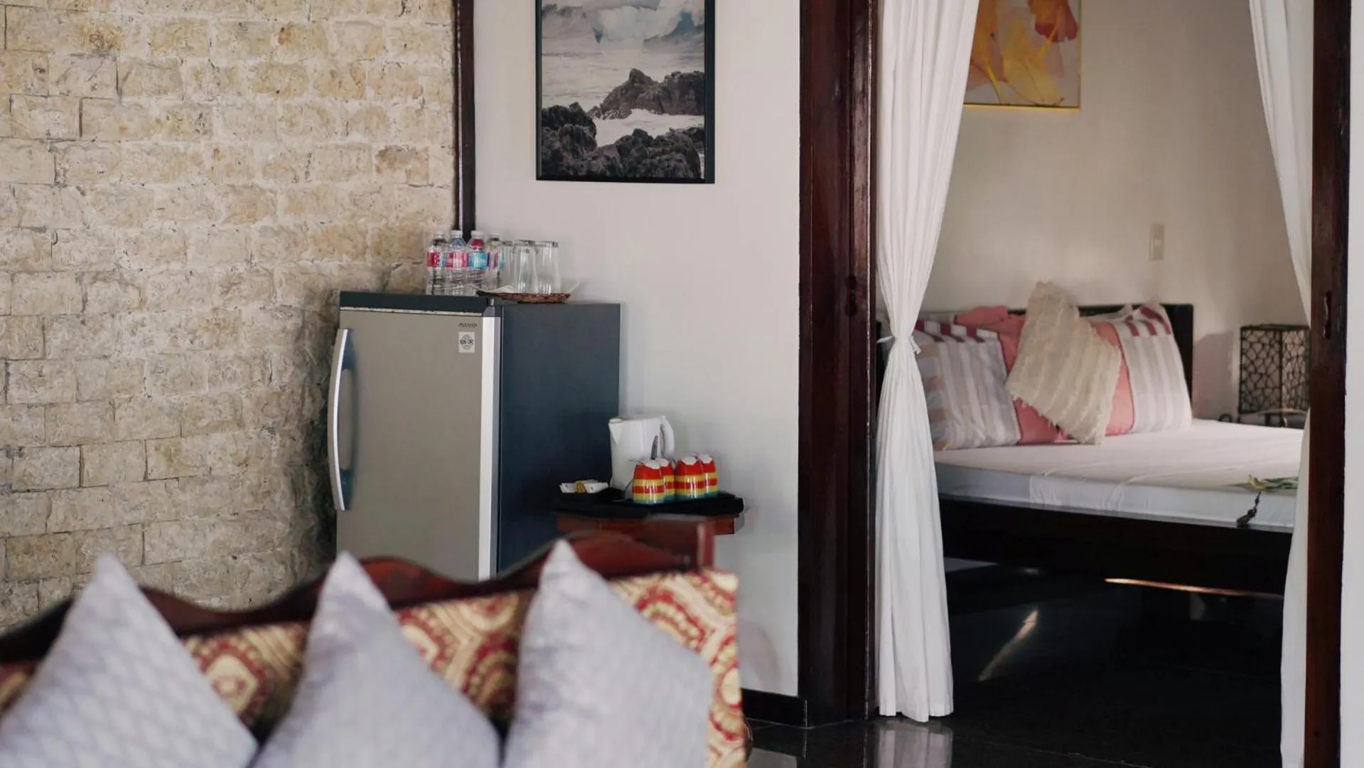 Bed in Ocean 101 Beach Resort