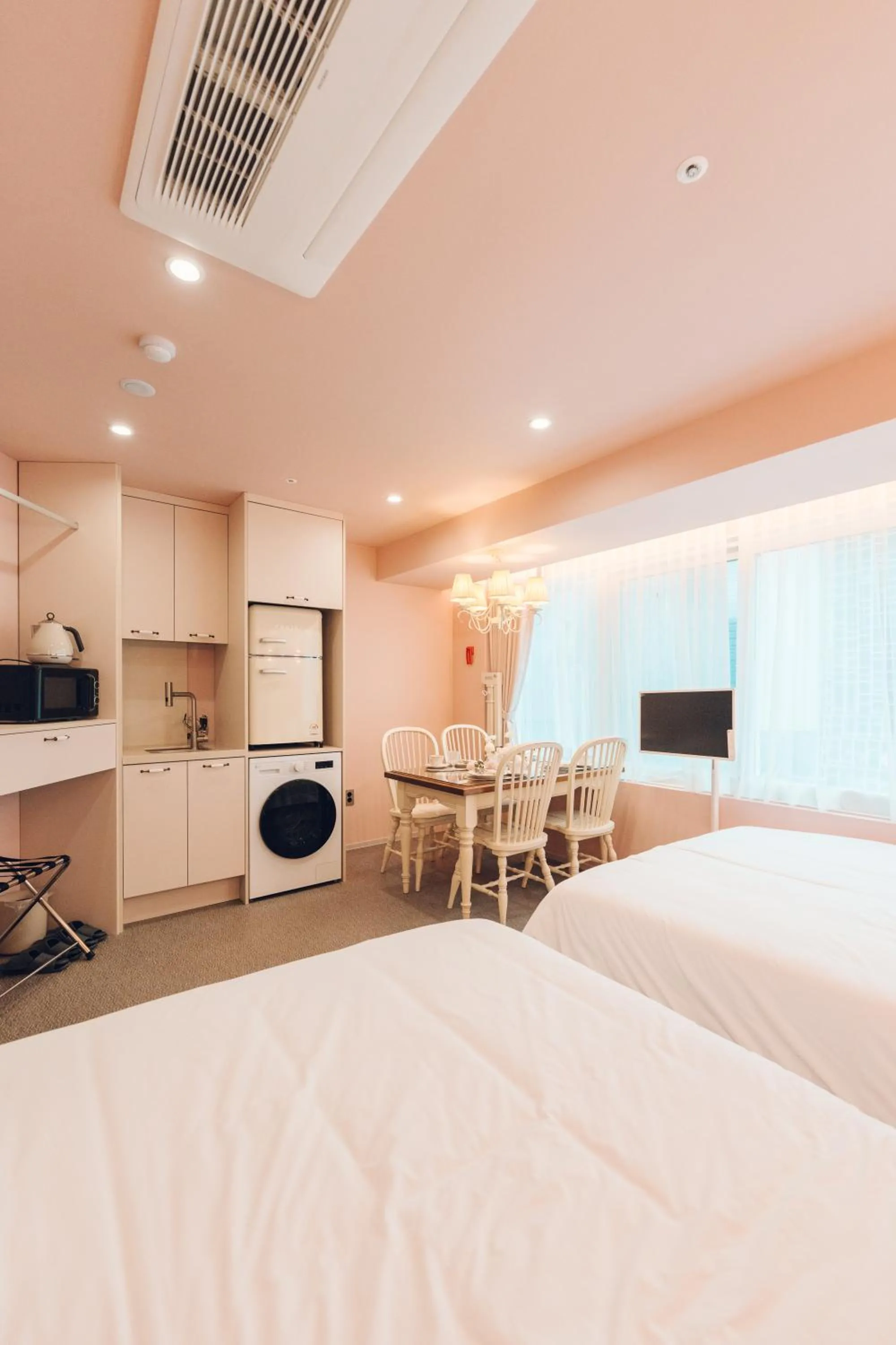 Bed in Monthliv Jongno Jonggak Stay
