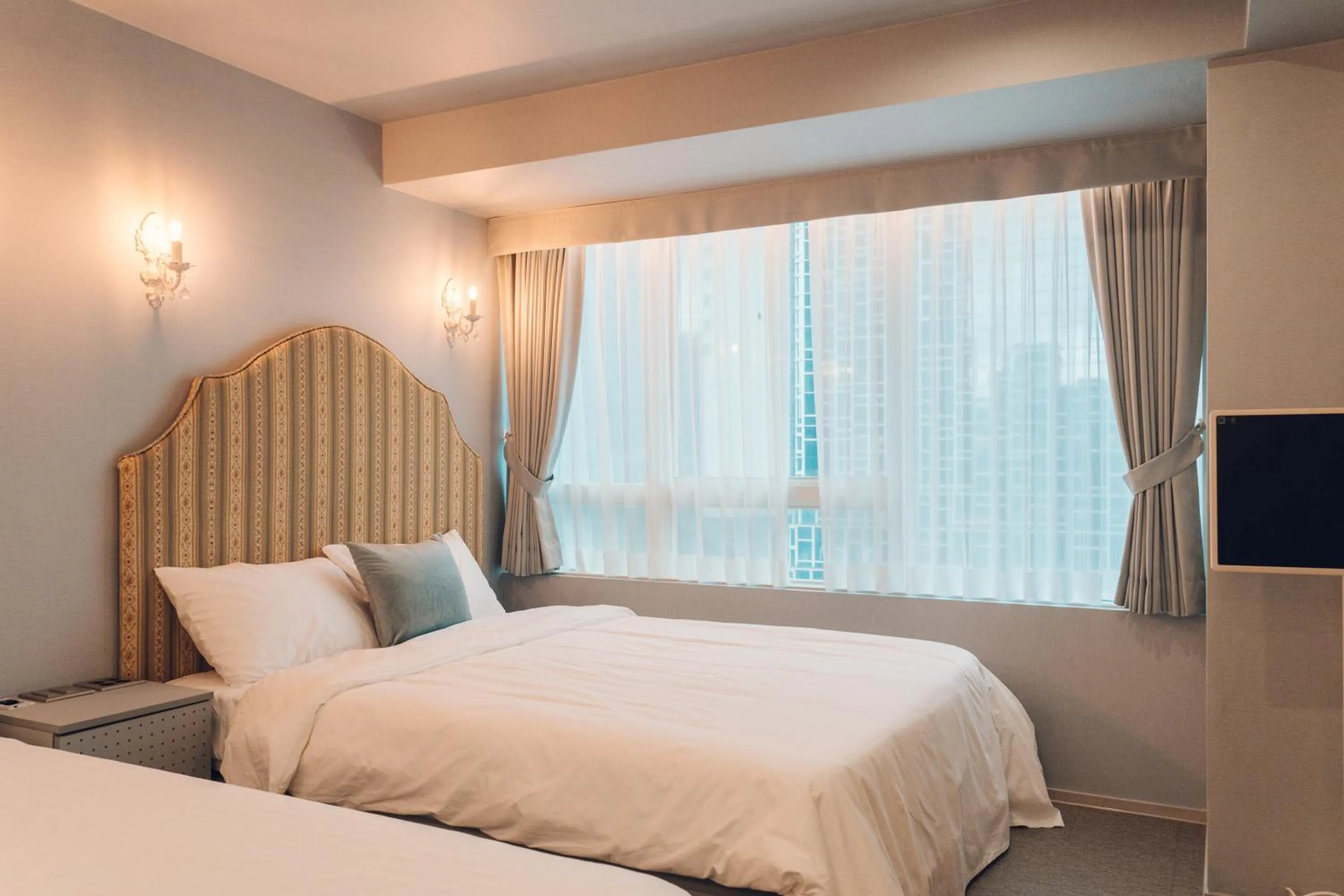 Bed in Monthliv Jongno Jonggak Stay