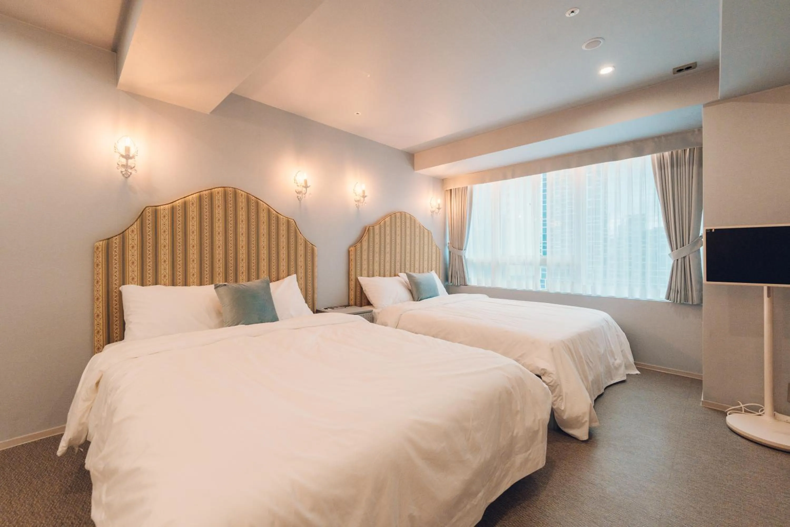 Bed in Monthliv Jongno Jonggak Stay