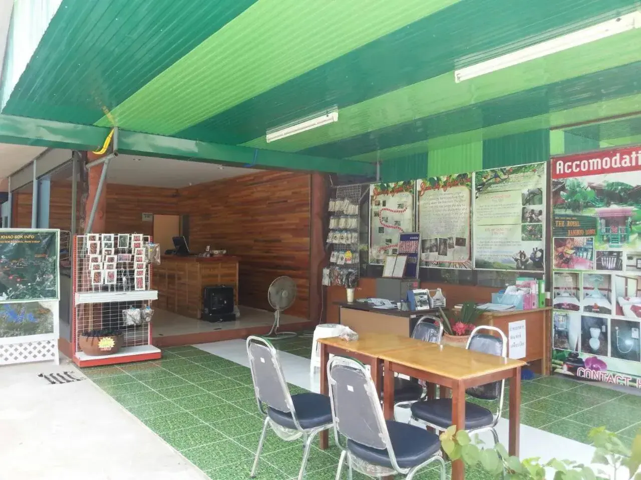 Lobby or reception in Khao Sok Royal Bamboo Lodges - SHA Certified Lobby or reception in Khao Sok Royal Bamboo Lodges - SHA Certified