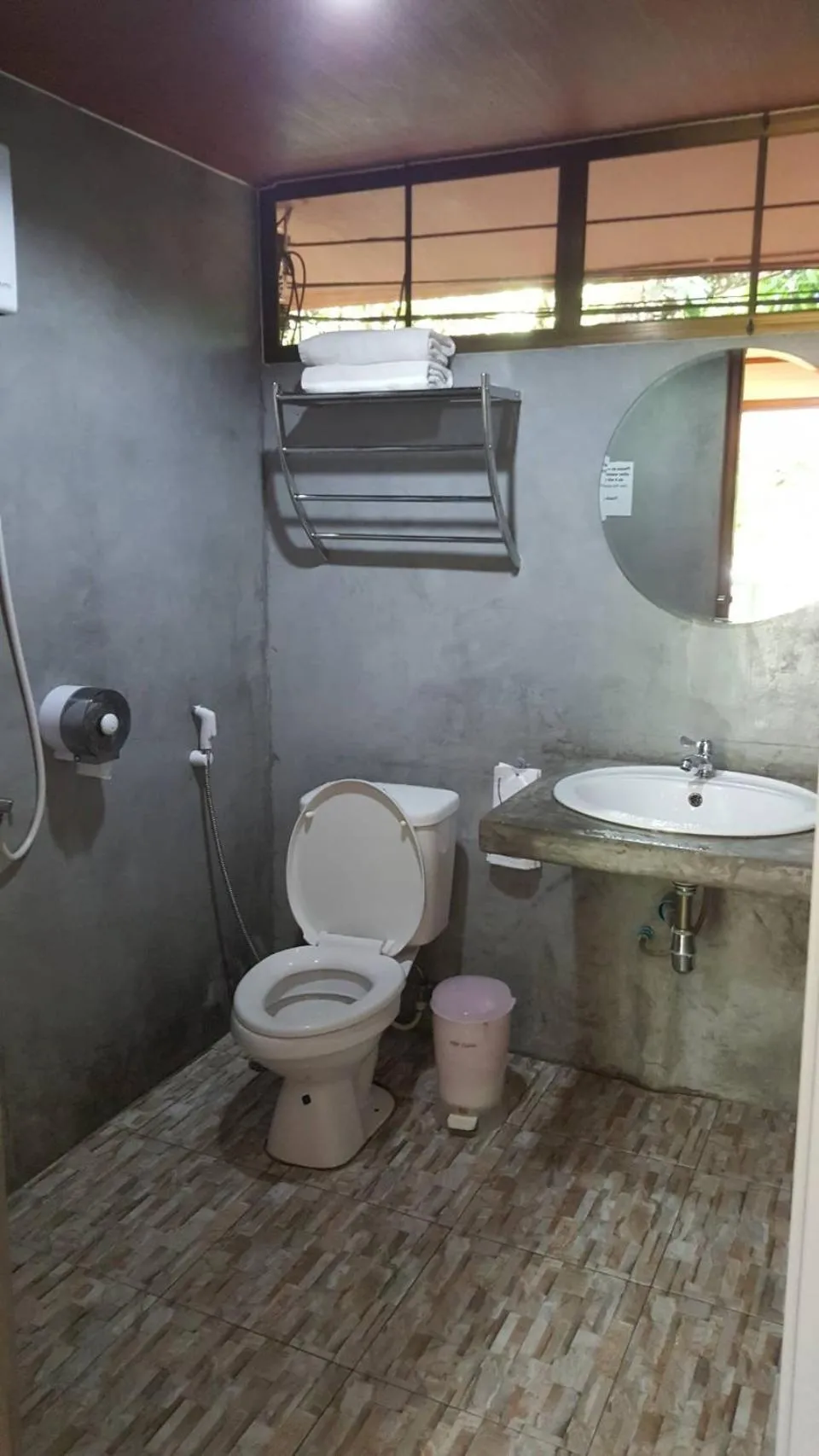 Toilet in Khao Sok Royal Bamboo Lodges - SHA Certified