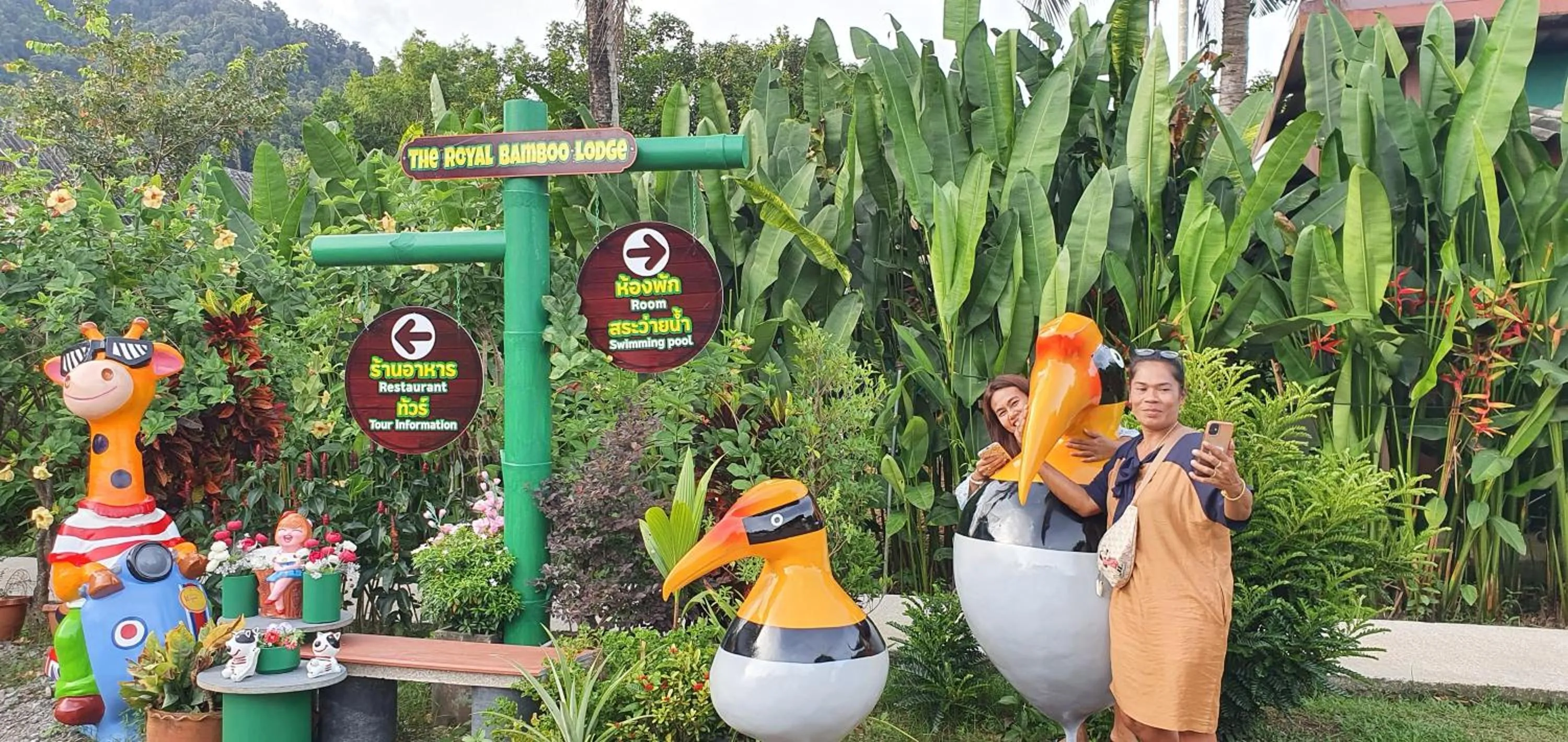 People in Khao Sok Royal Bamboo Lodges - SHA Certified