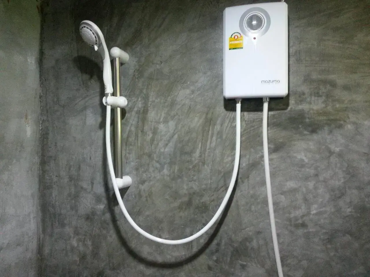 Bathroom in Khao Sok Royal Bamboo Lodges - SHA Certified Bathroom in Khao Sok Royal Bamboo Lodges - SHA Certified