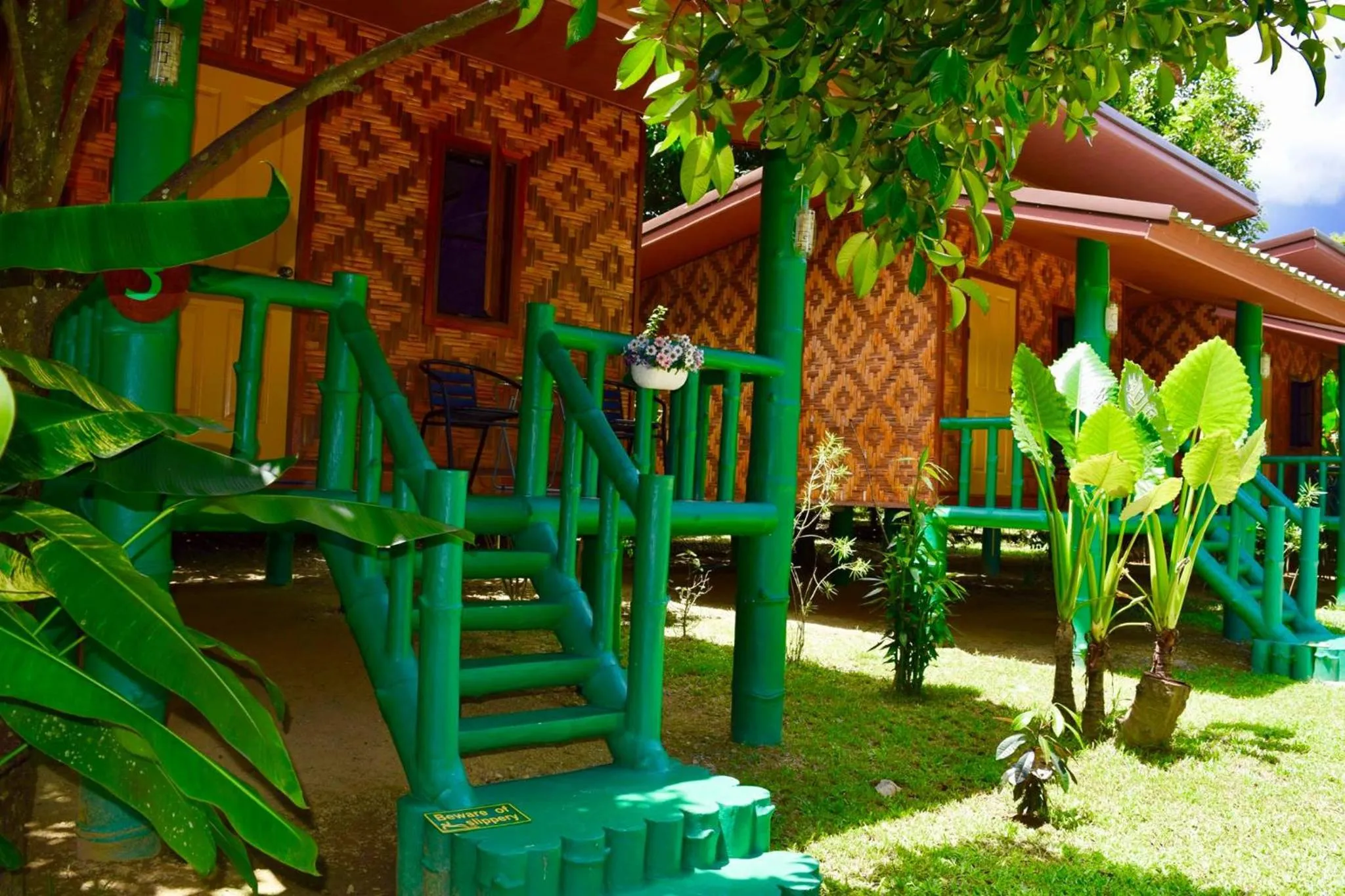 Children play ground in Khao Sok Royal Bamboo Lodges - SHA Certified