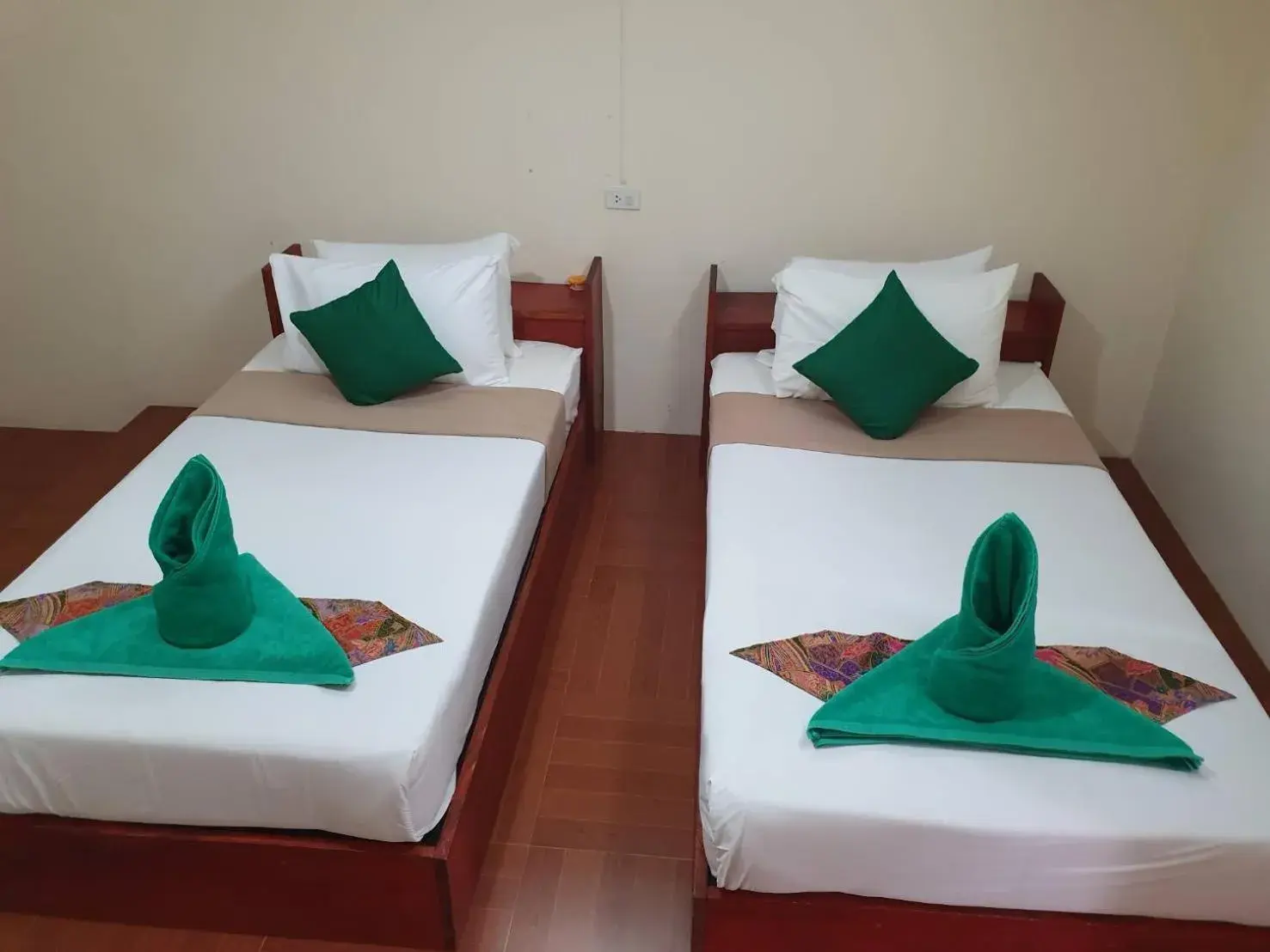 Photo of the whole room, Bed in Khao Sok Royal Bamboo Lodges - SHA Certified Photo of the whole room, Bed in Khao Sok Royal Bamboo Lodges - SHA Certified