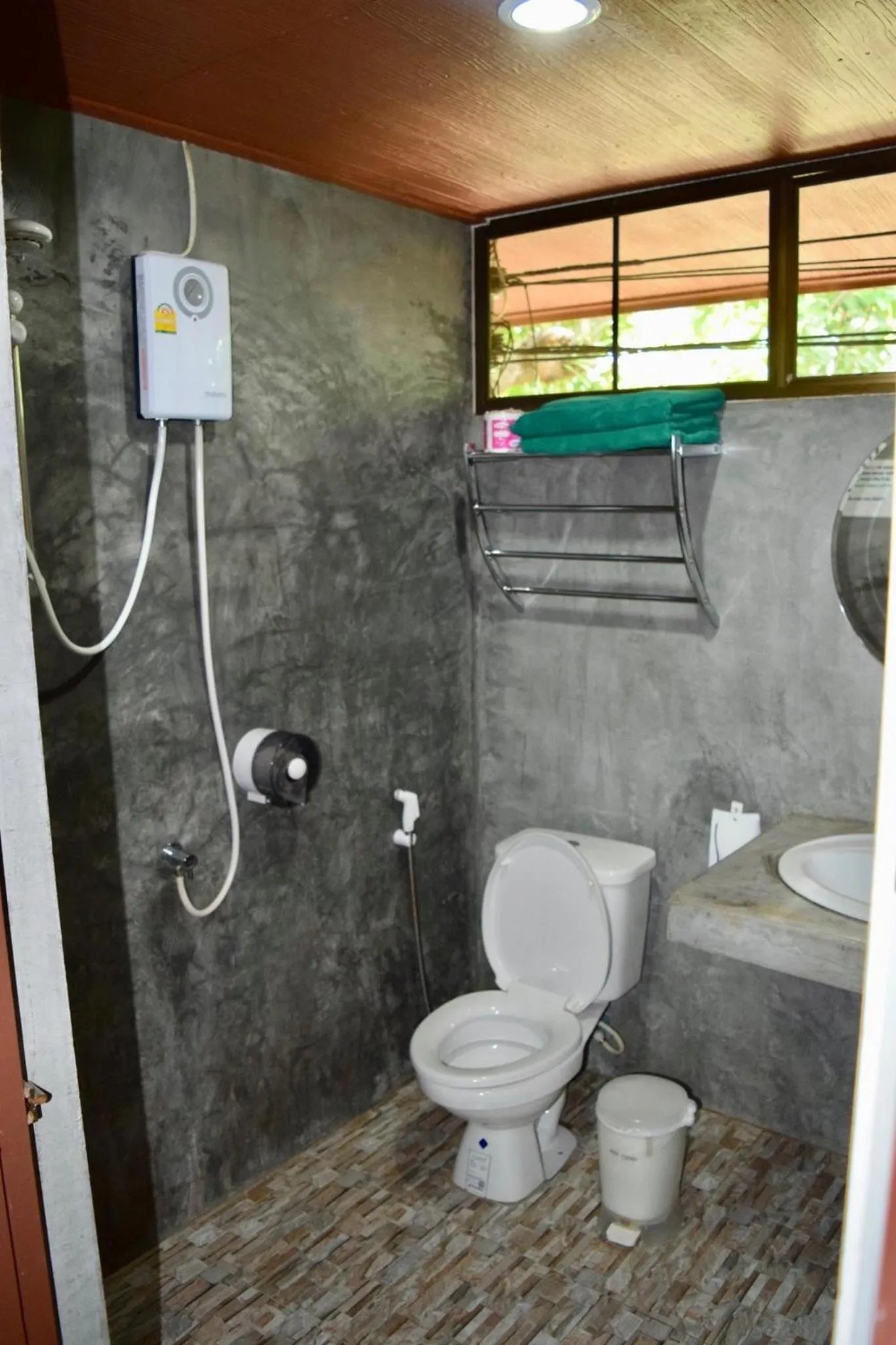 Toilet in Khao Sok Royal Bamboo Lodges - SHA Certified