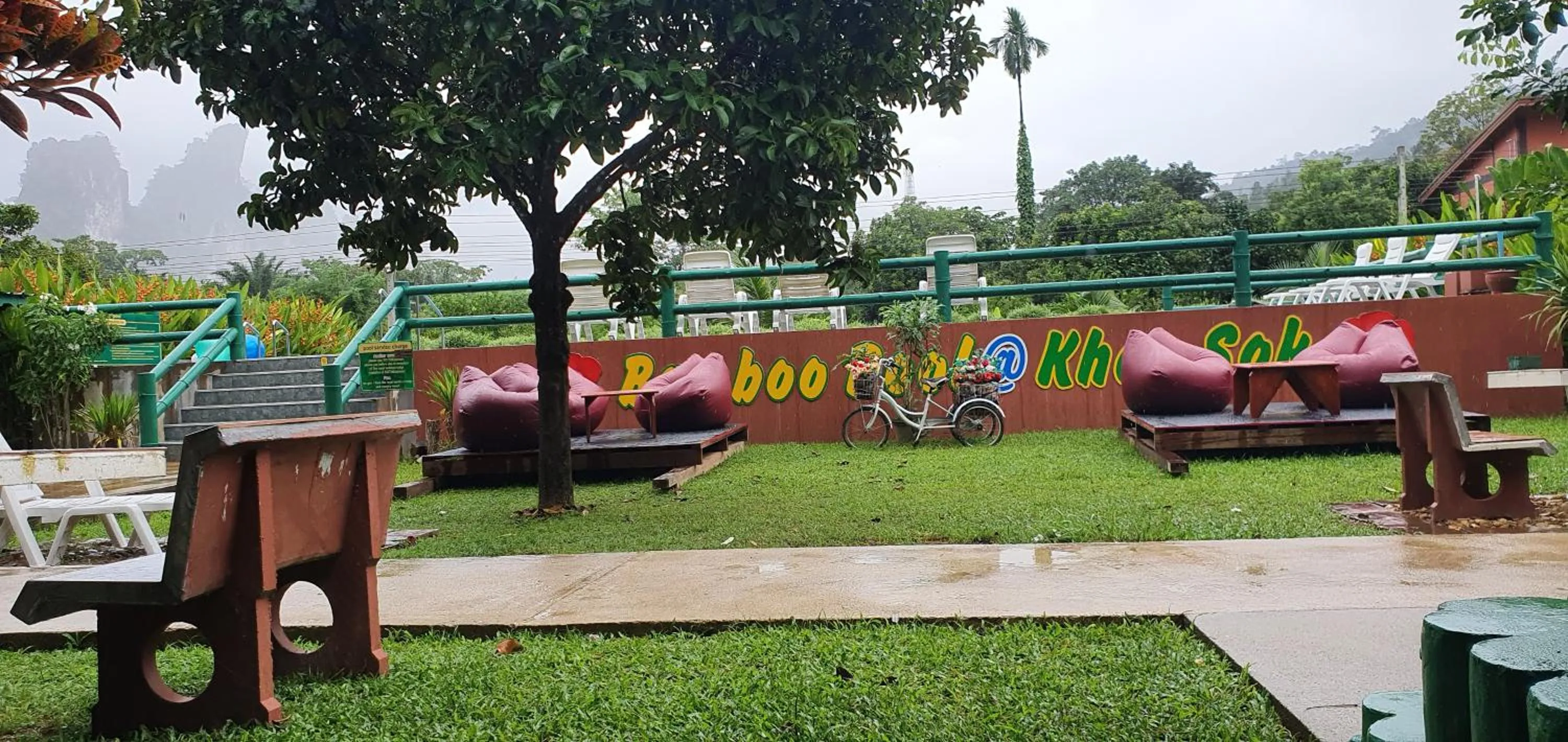 Garden in Khao Sok Royal Bamboo Lodges - SHA Certified