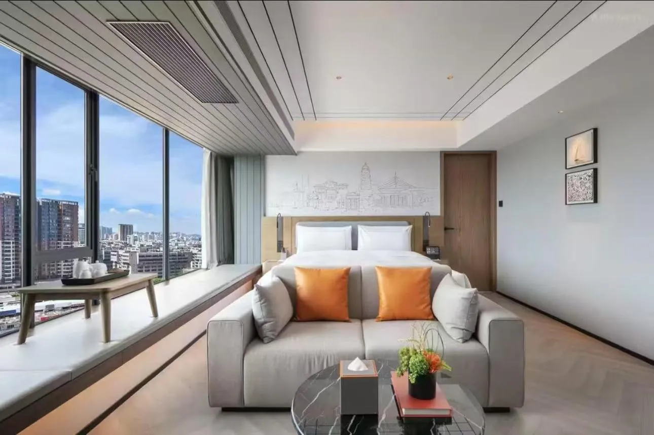 Bed in UrCove By Hyatt Shantou Xinyicheng Huanghe Road