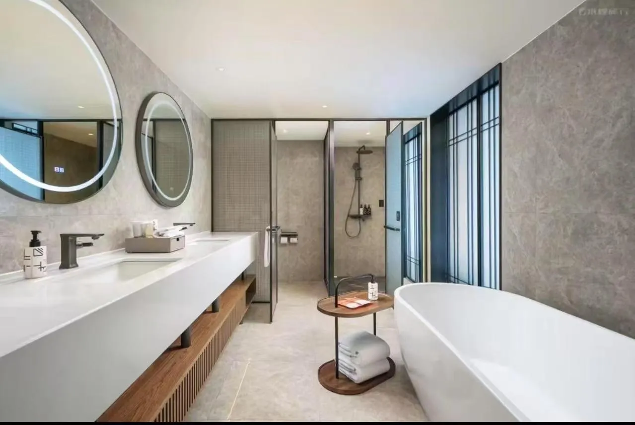 Bathroom in UrCove By Hyatt Shantou Xinyicheng Huanghe Road
