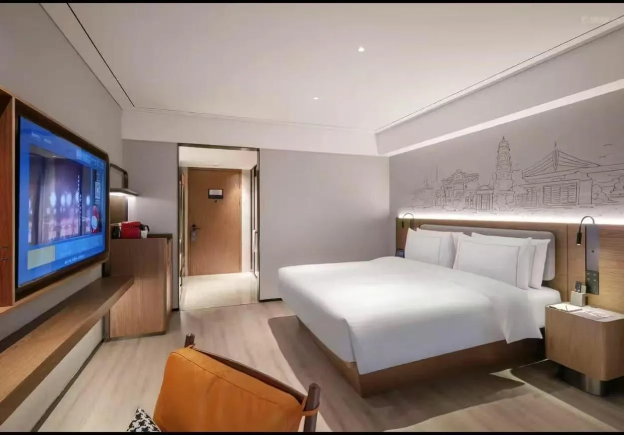 Bed in UrCove By Hyatt Shantou Xinyicheng Huanghe Road