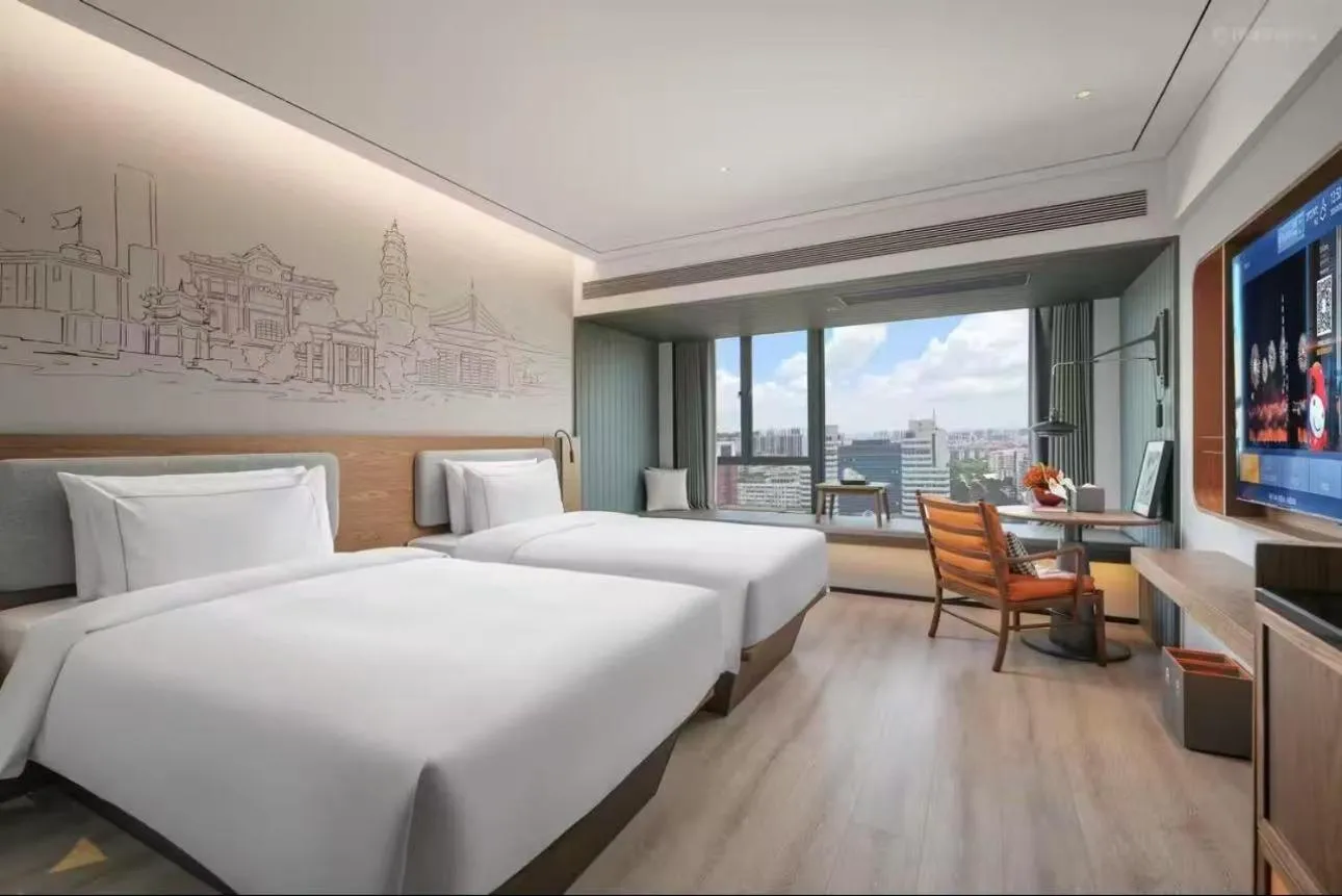 Bed in UrCove By Hyatt Shantou Xinyicheng Huanghe Road