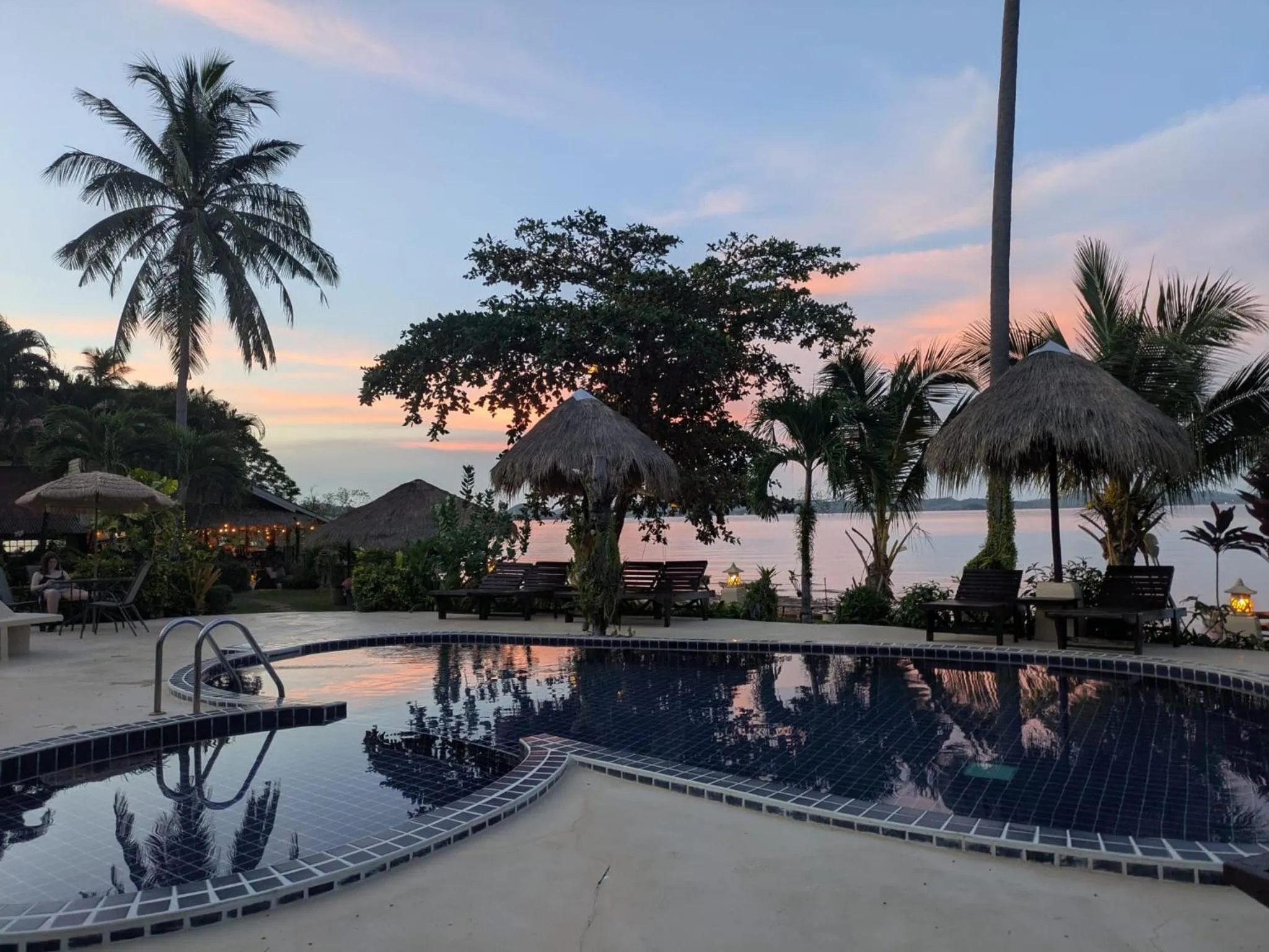 Swimming pool in Amber Sands Beach Resort