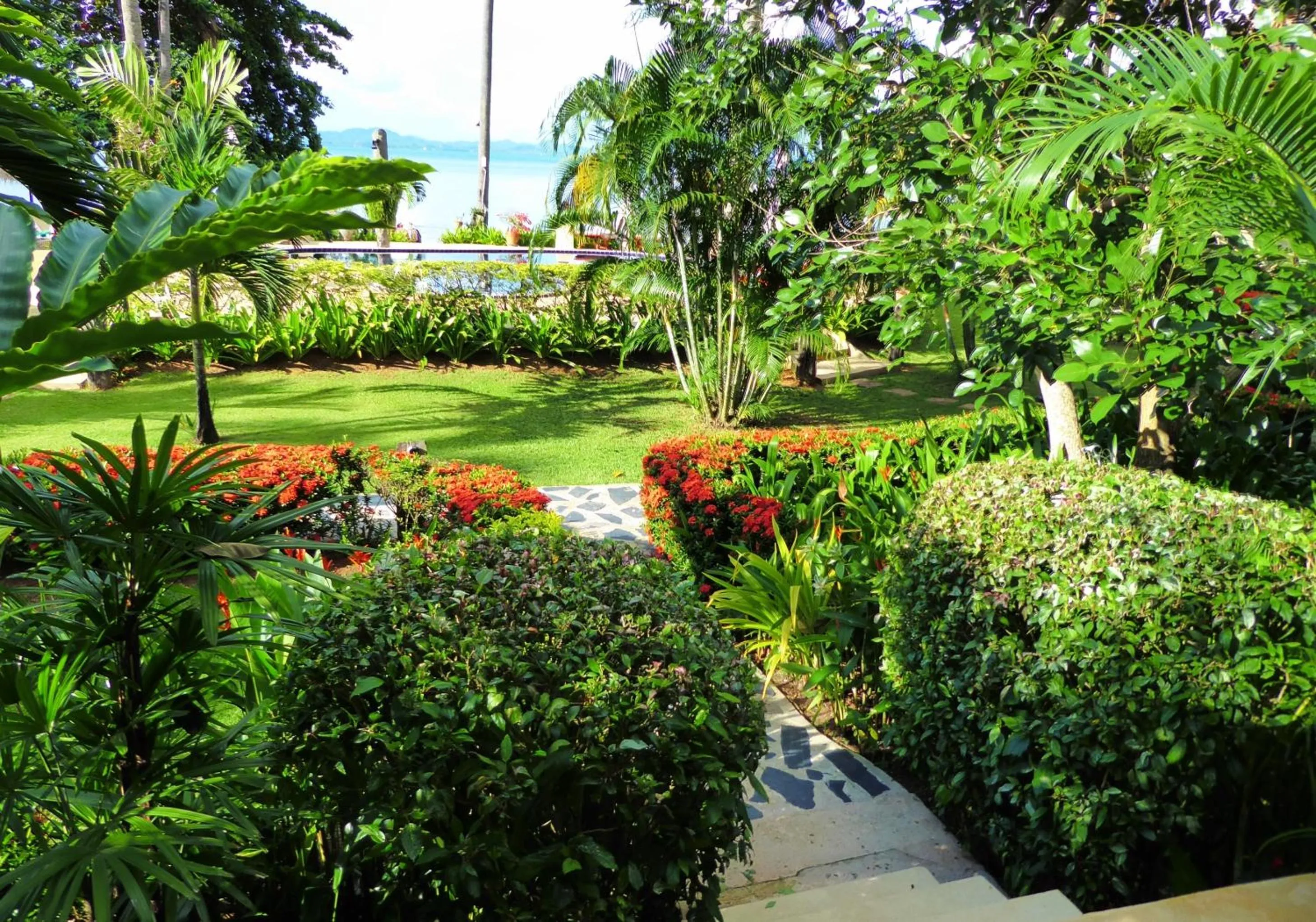 Garden in Amber Sands Beach Resort